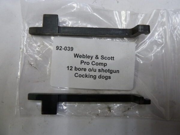 Webley & Scott Pro Comp cocking dogs
