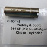 Webley & Scott 941 SP shotgun choke cylinder