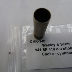 Webley & Scott 941 SP shotgun choke cylinder