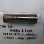 Webley & Scott 941 SP shotgun choke