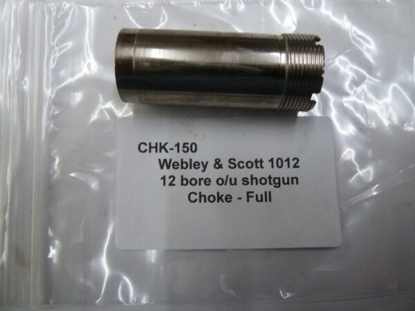 Webley & Scott 1012 shotgun choke full