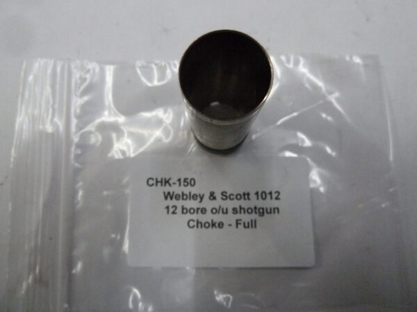 Webley & Scott 1012 shotgun choke full