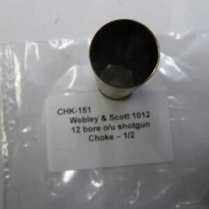 Webley & Scott 1012 shotgun choke