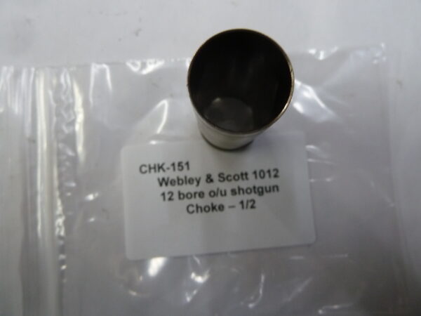 Webley & Scott 1012 shotgun choke