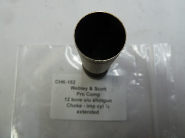 Webley & Scott Pro Comp shotgun choke improve cylinder