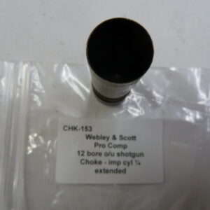 Webley & Scott Pro Comp choke improved cylinder