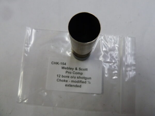 Webley & Scott Pro Comp shotgun choke modified