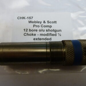 Webley & Scott Pro Comp choke modified