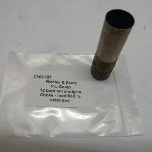 Webley & Scott Pro Comp choke modified