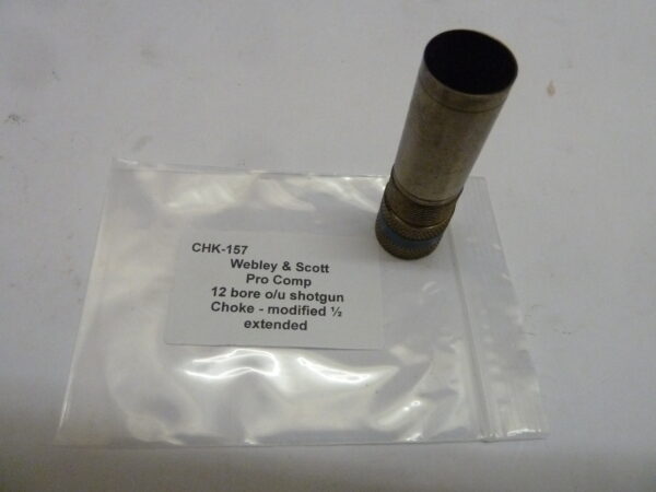 Webley & Scott Pro Comp choke modified