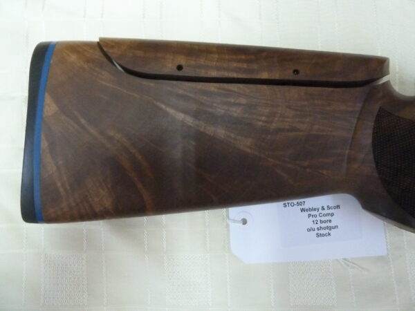 Webley & Scott Pro Comp 12 bore shotgun stock