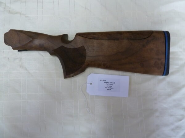 STO-508 Webley & Scott pro comp stock (2) Webley & Scott Pro Comp 12 gauge shotgun stock