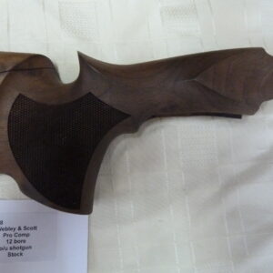 Webley & Scott Pro Comp 12 gauge shotgun stock