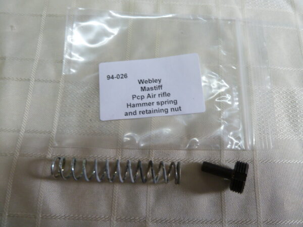 94-026 Webley Mastiff pcp Air Rifle hammer spring (1) Webley Mastiff hammer spring