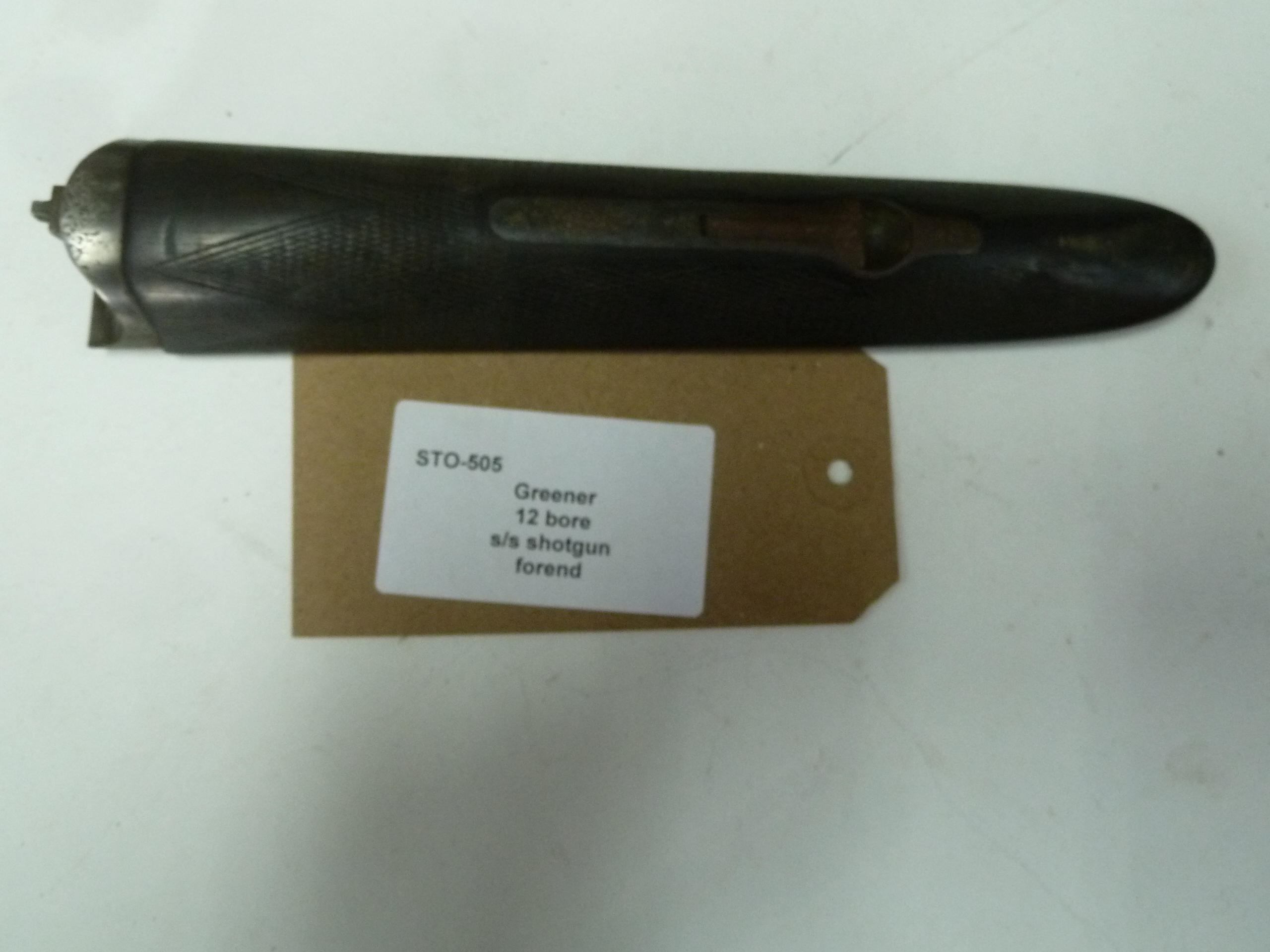 Greener 12 bore shotgun forend