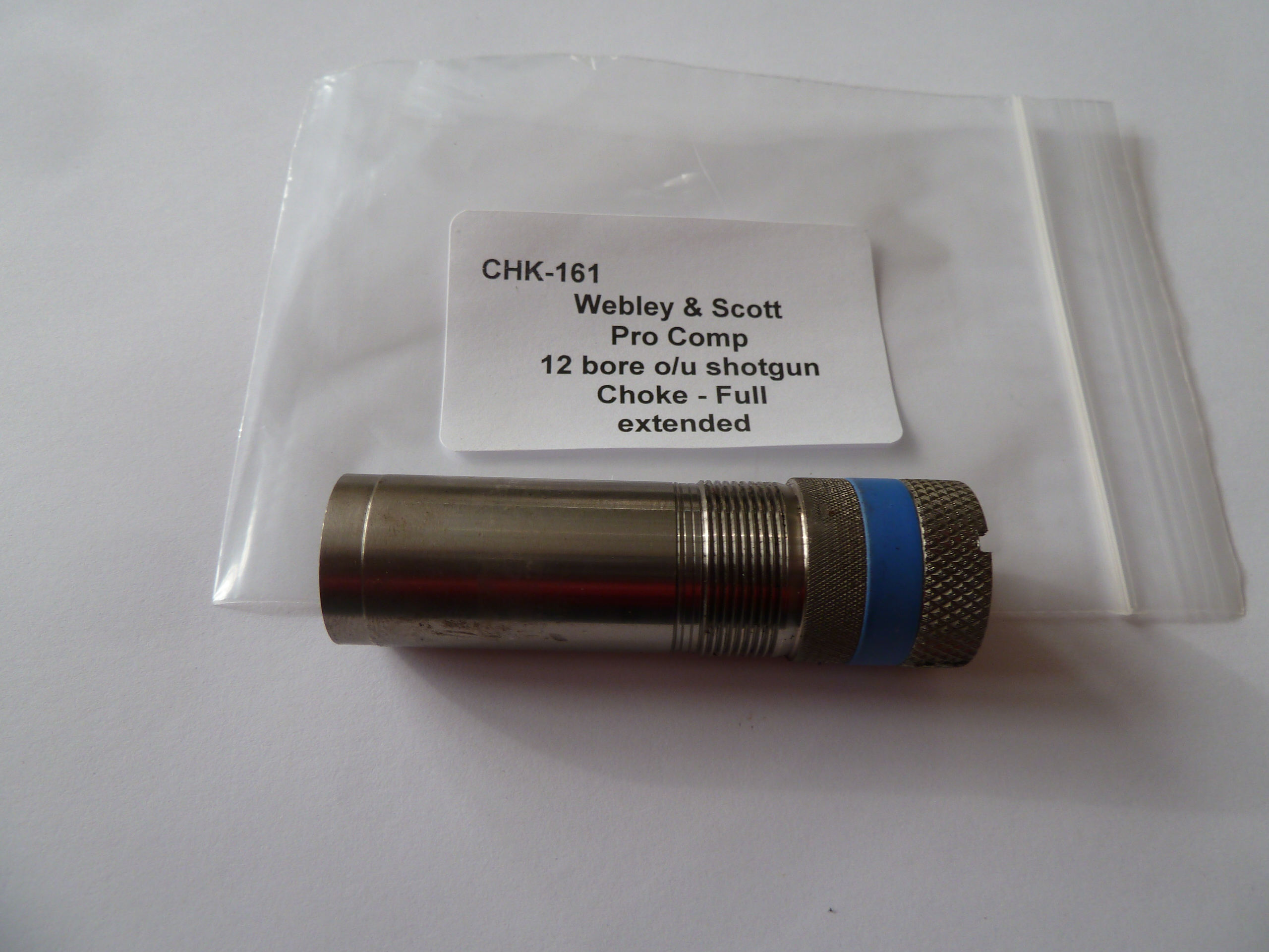Webley & Scott Pro Comp 12 gauge choke Full
