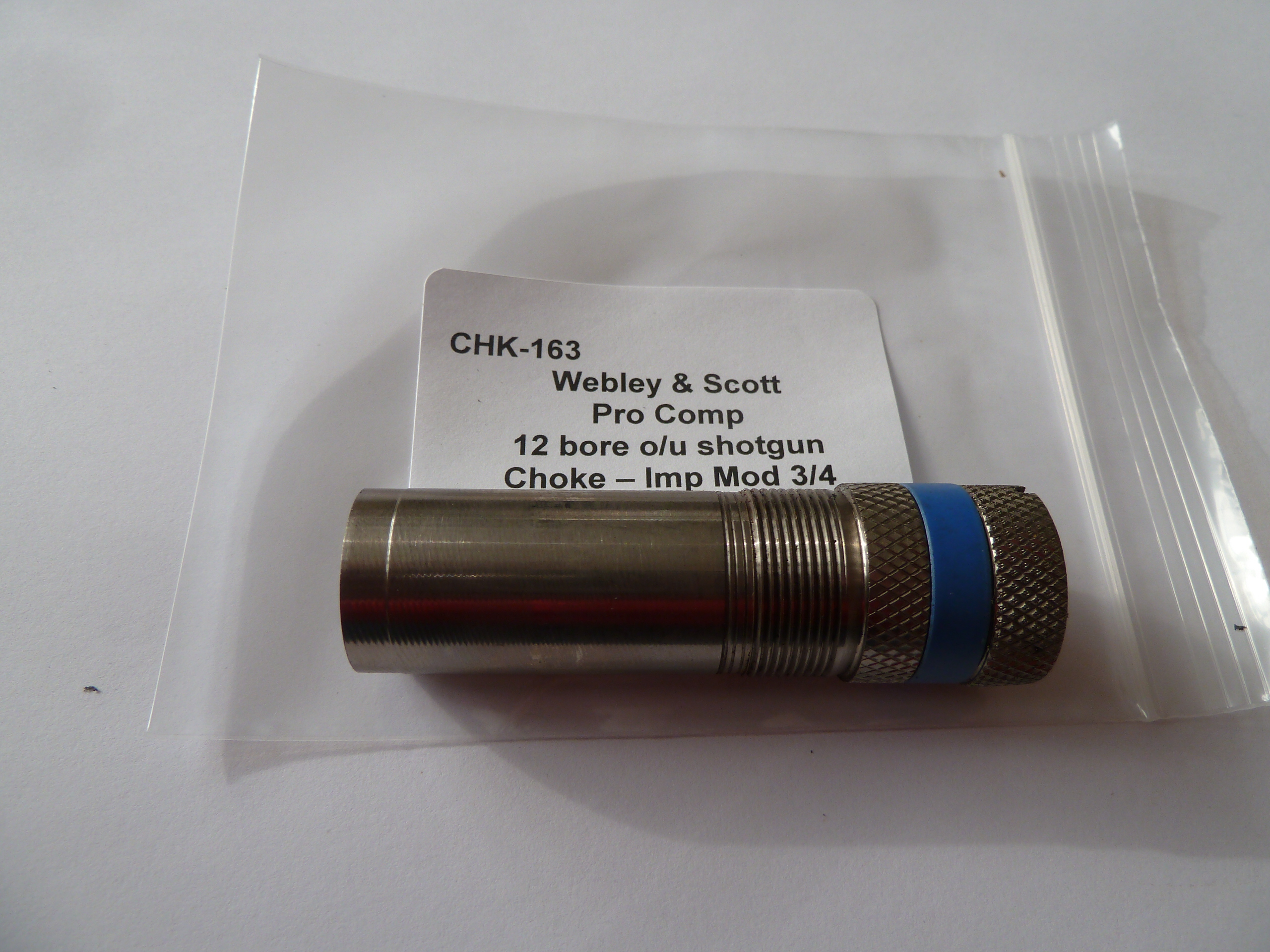 Webley & Scott Pro Comp 12 bore choke imp mod