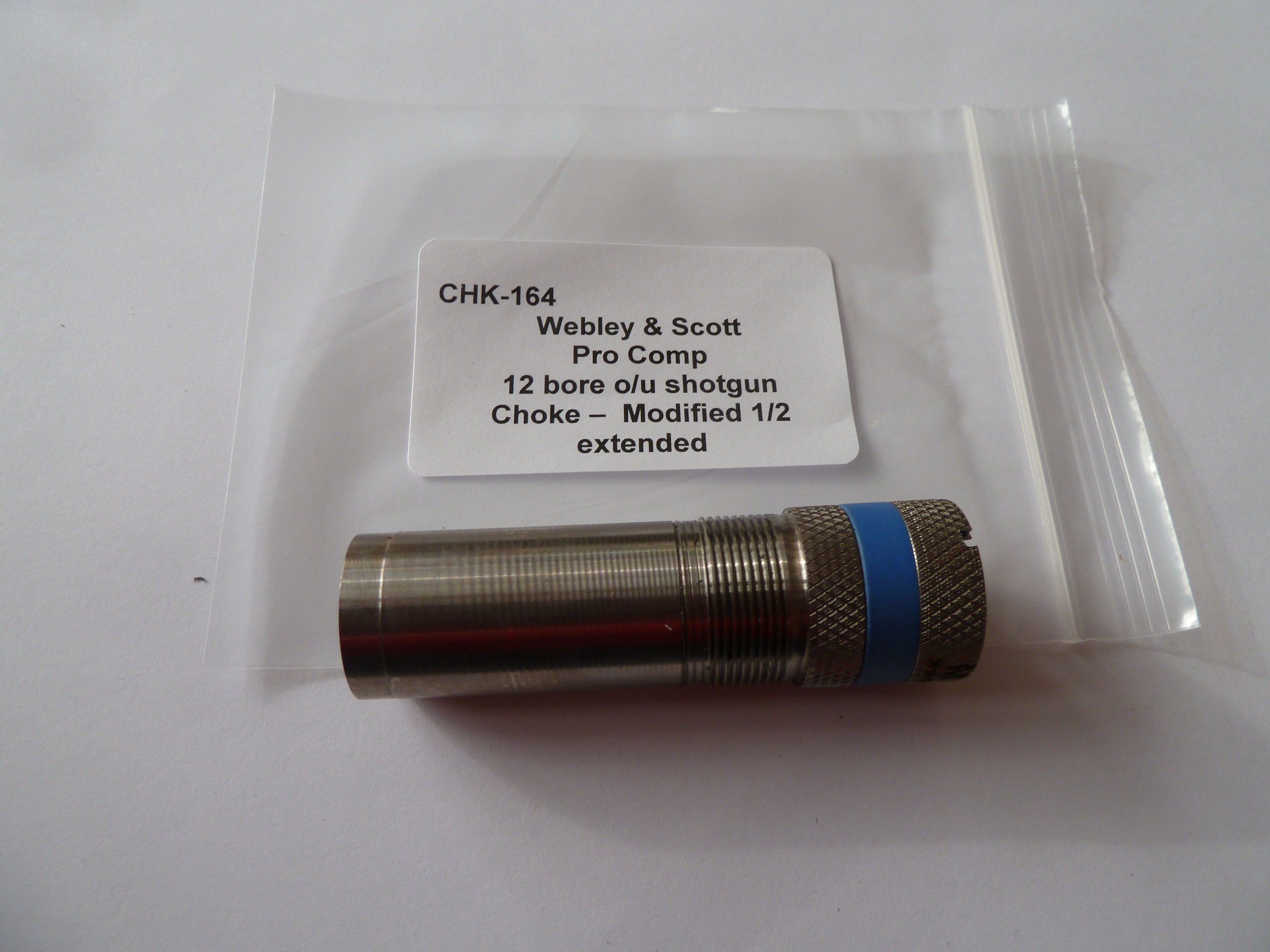 Webley & Scott Pro Comp 12 bore choke modified