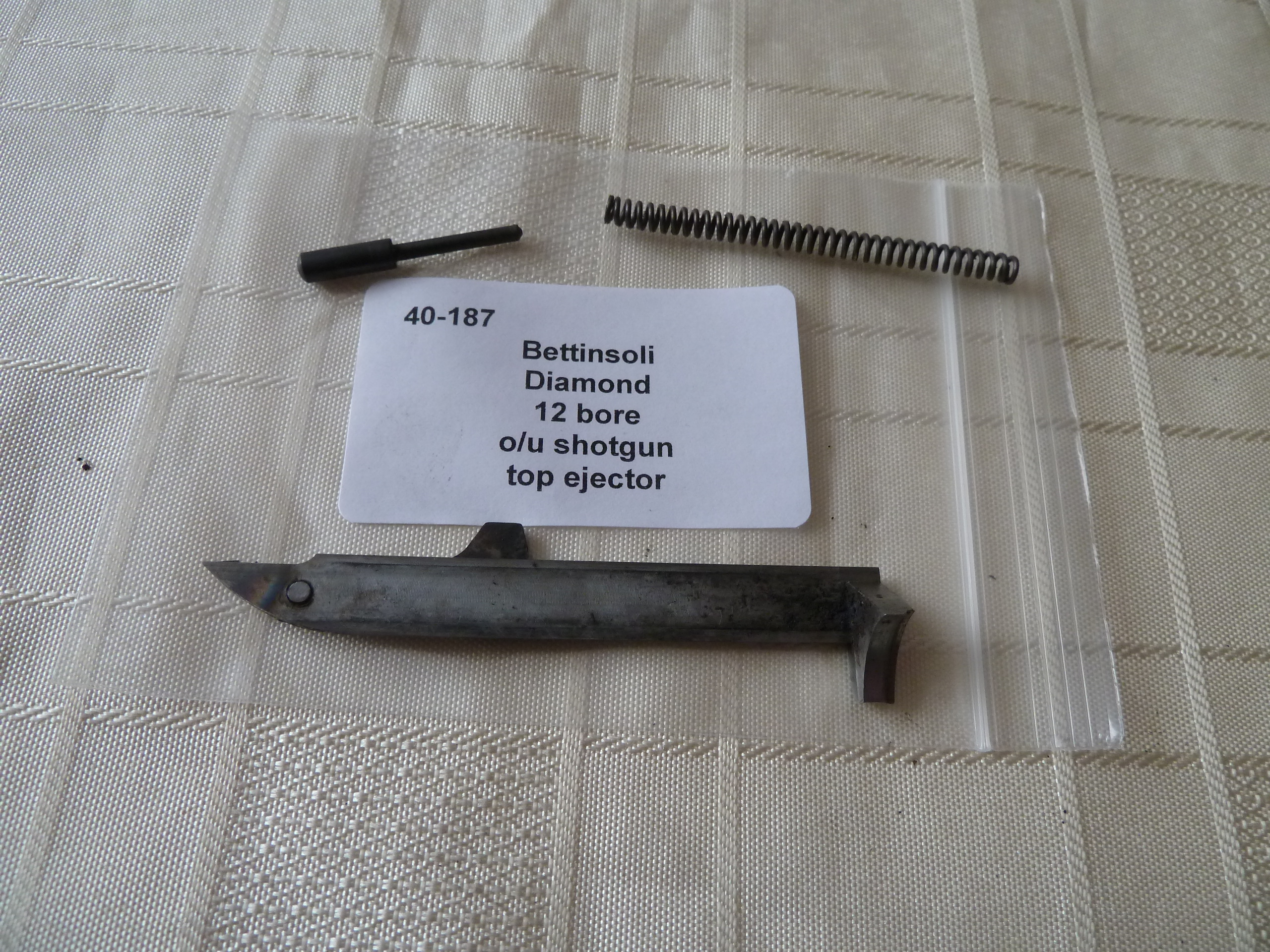 Bettinsoli Diamond shotgun top ejector