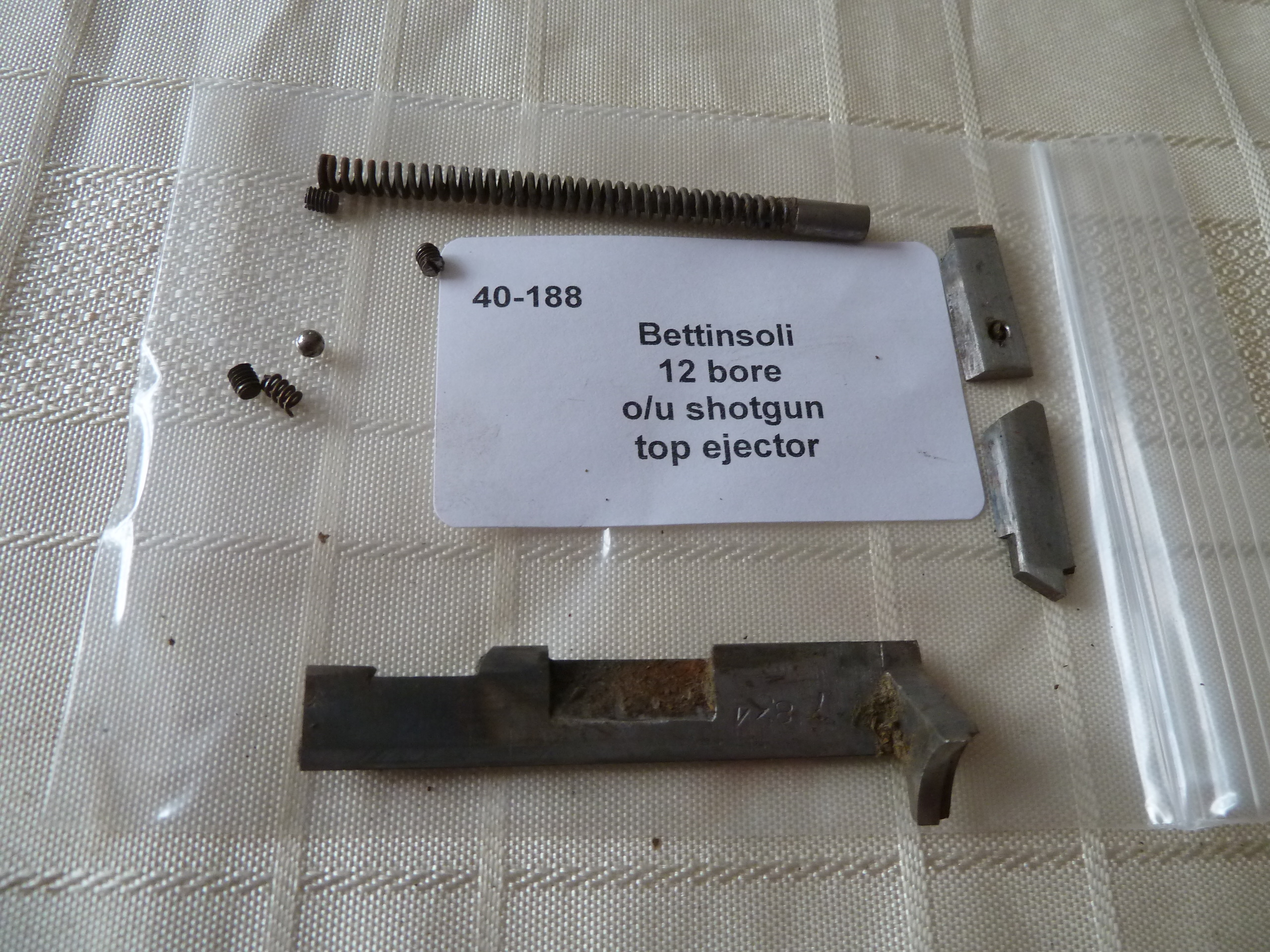 Bettinsoli shotgun top ejector