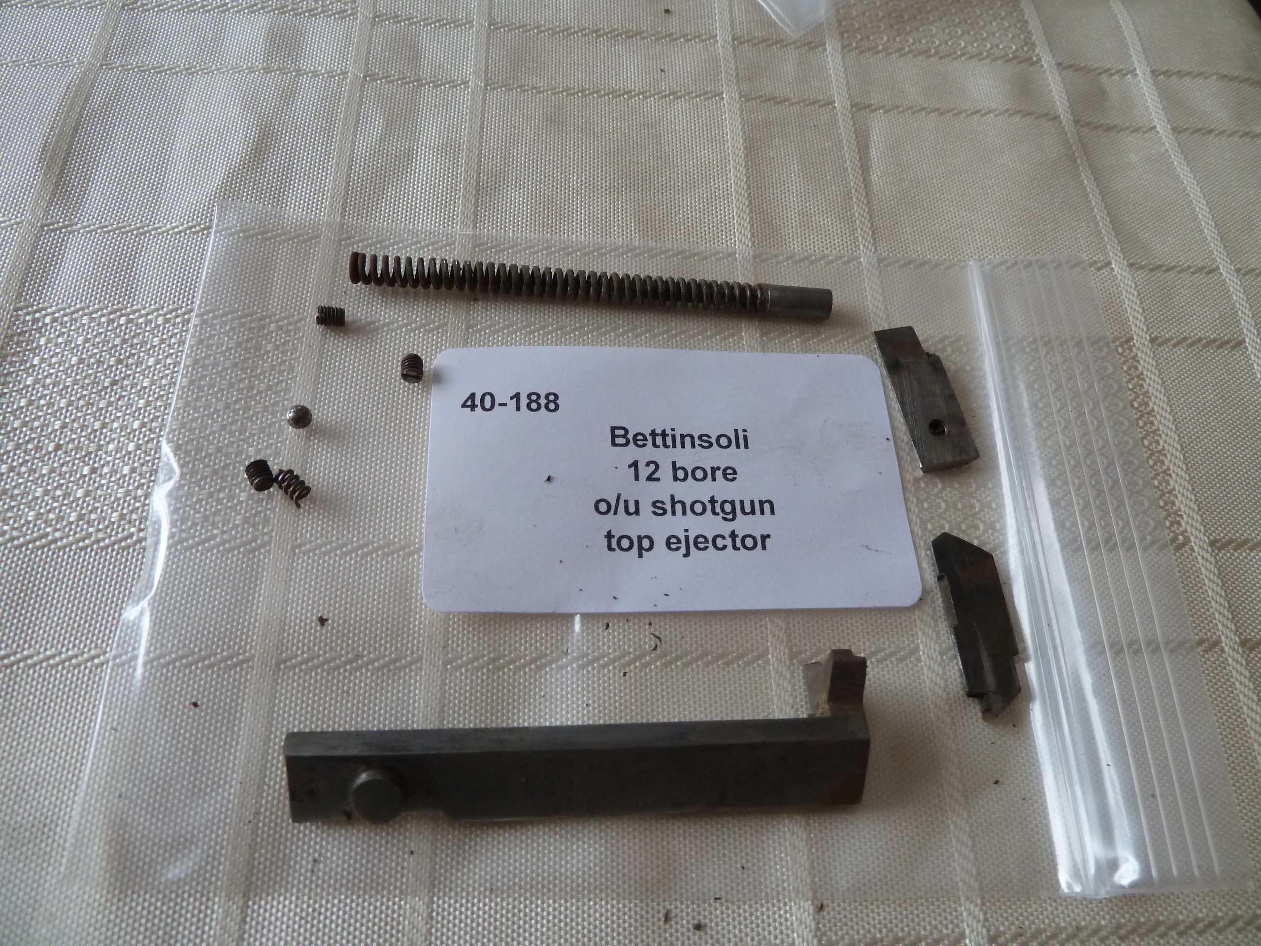 Bettinsoli shotgun top ejector