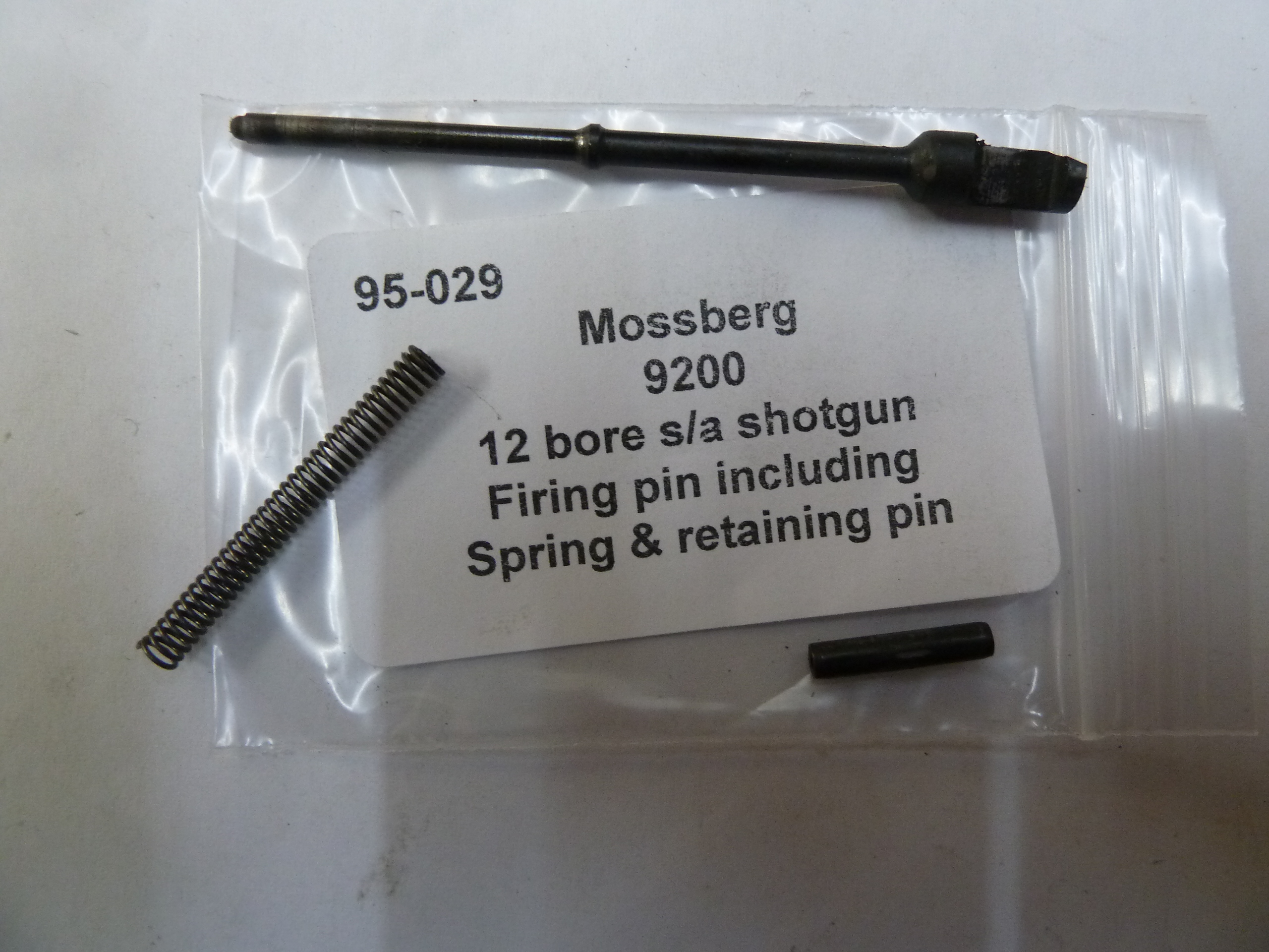 Mossberg 9200 shotgun firing pin