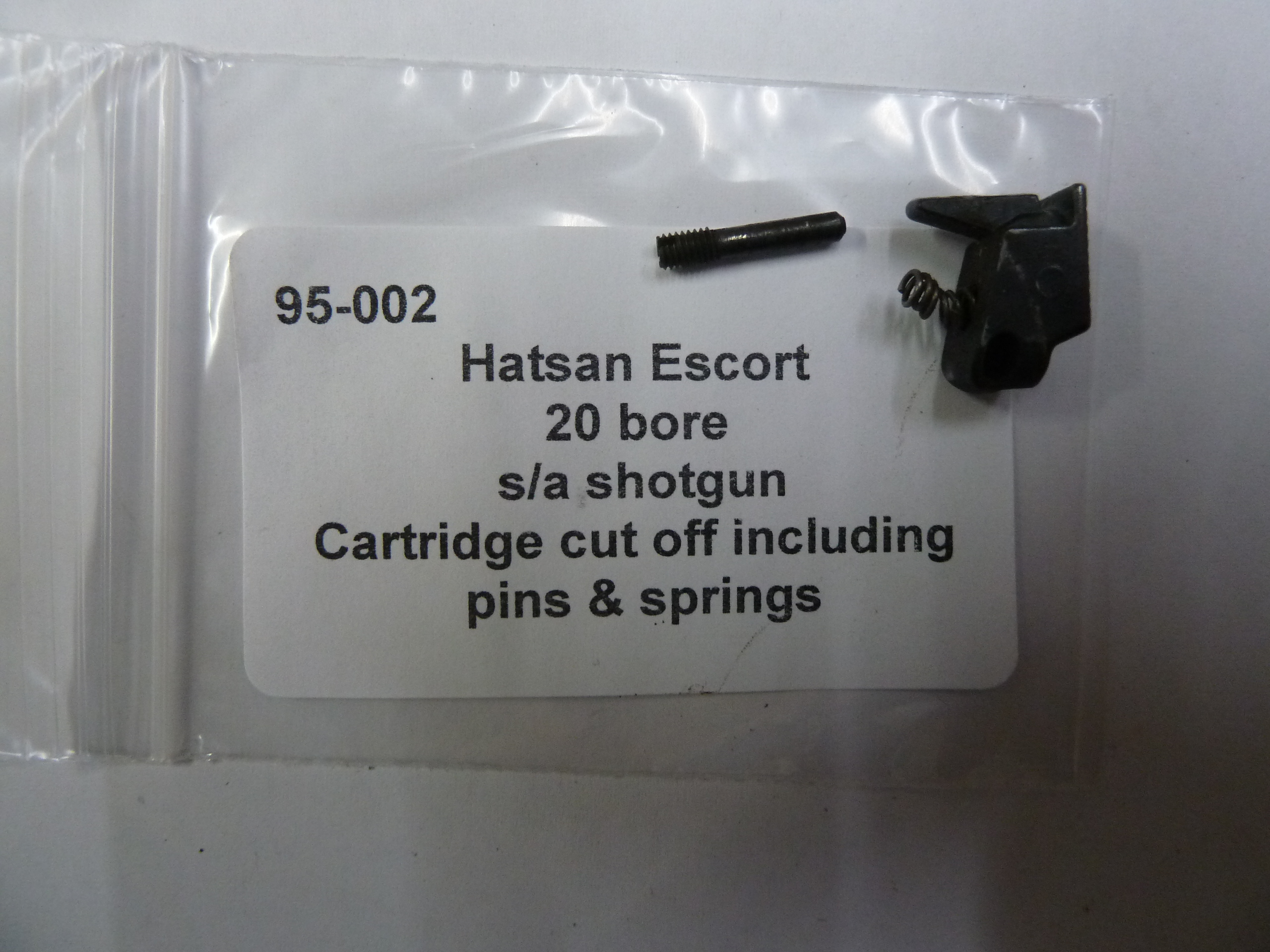 Hatsan Escort 20 bore cartridge cut off
