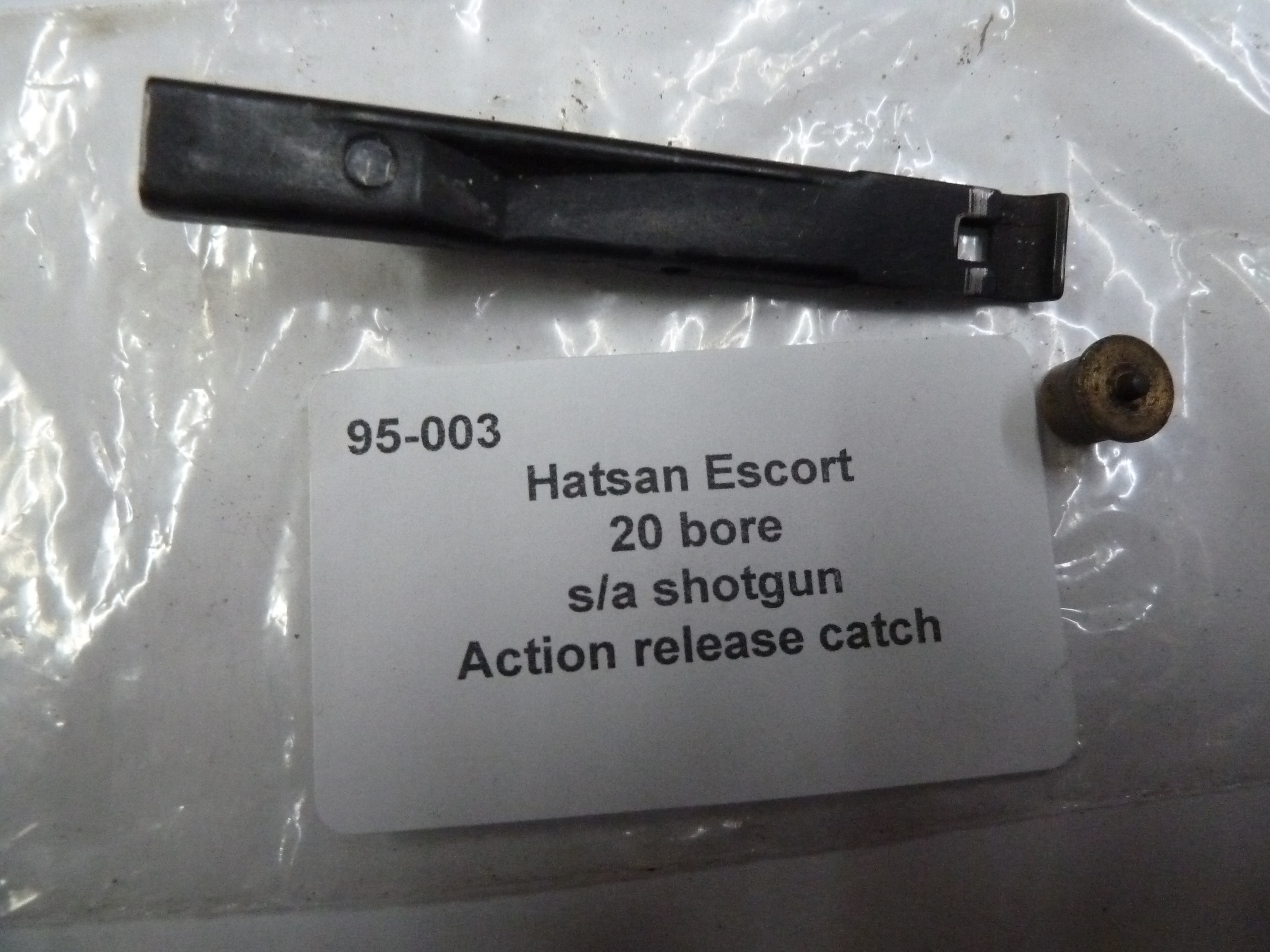 Hatsan Escort 20 bore action release catch