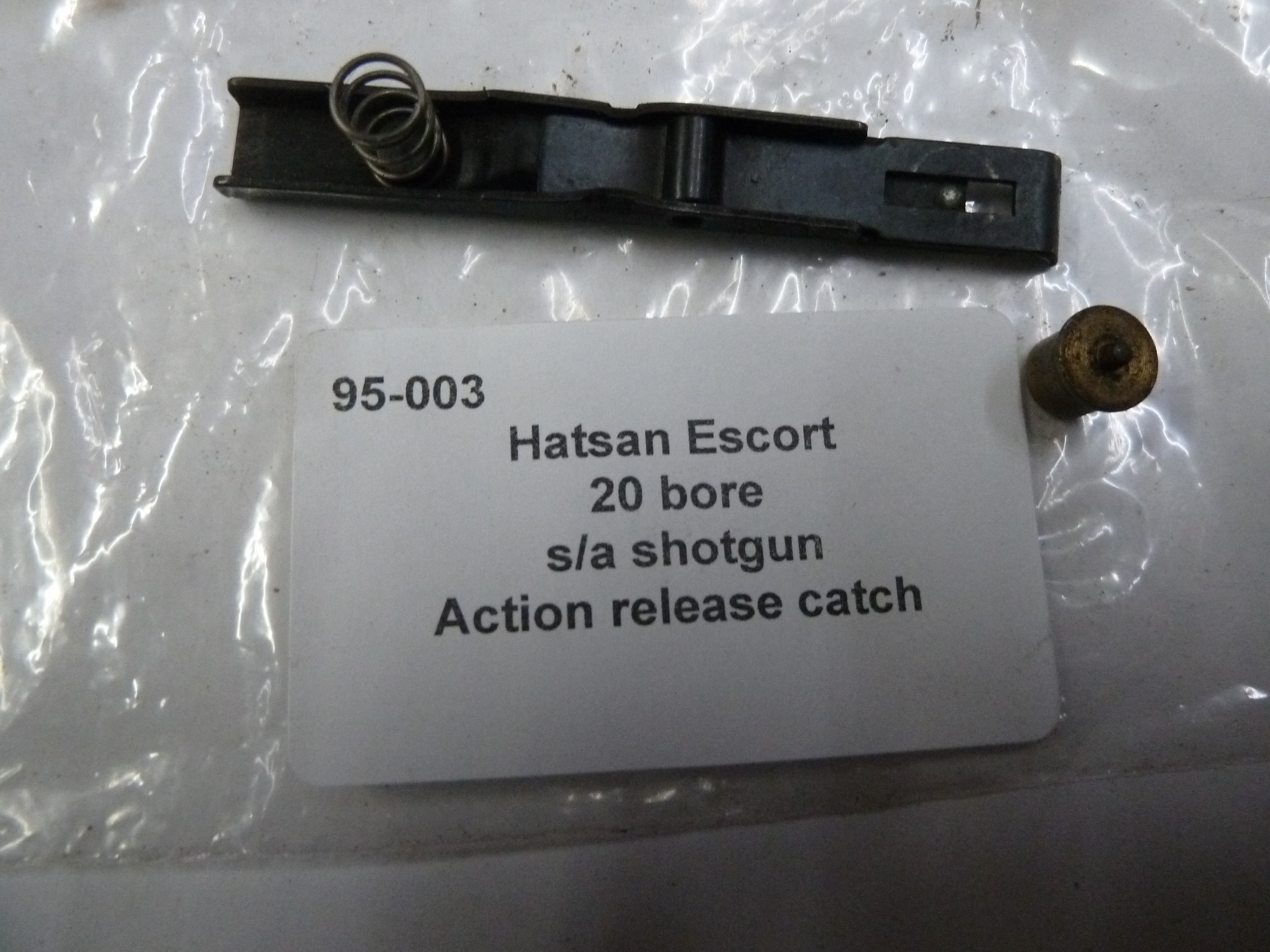 Hatsan Escort 20 bore action release catch
