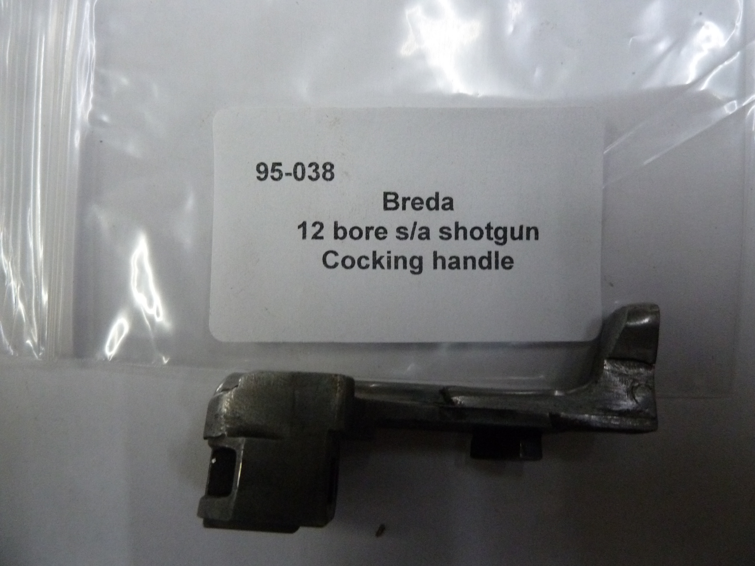 Breda 12 bore shotgun cocking handle