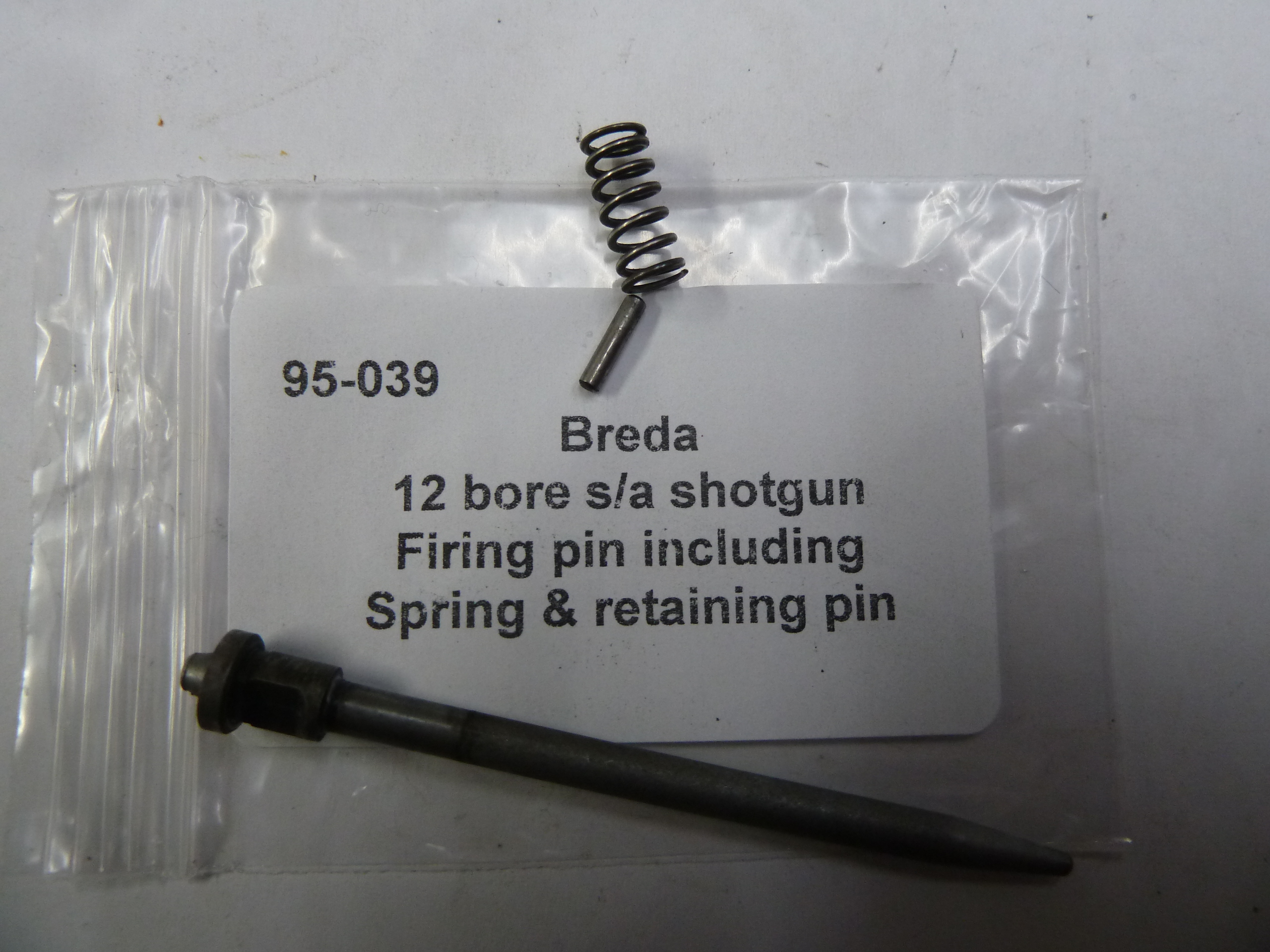 Breda 12 bore shotgun firing pin
