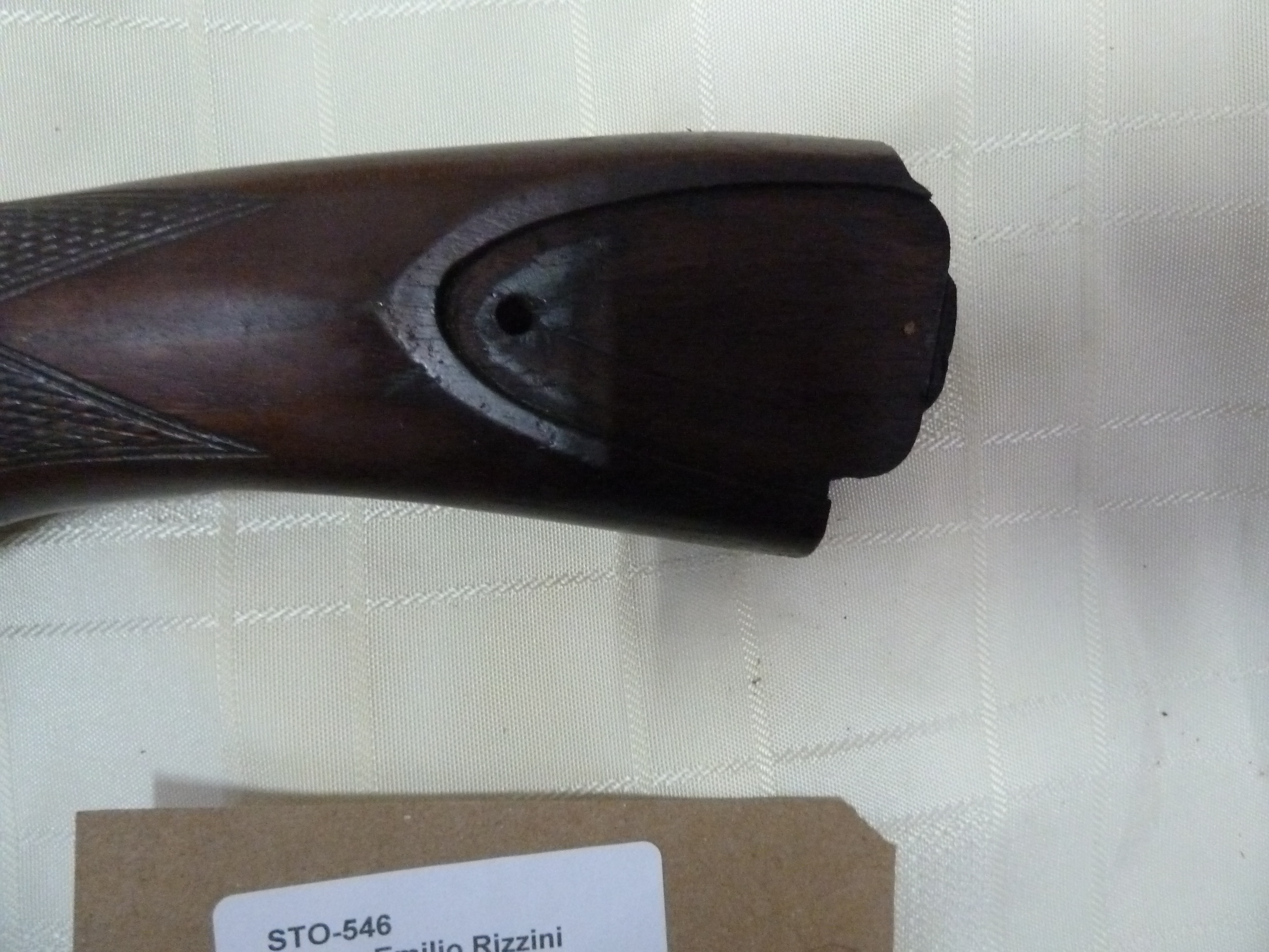 Emilio Rizzini shotgun stock