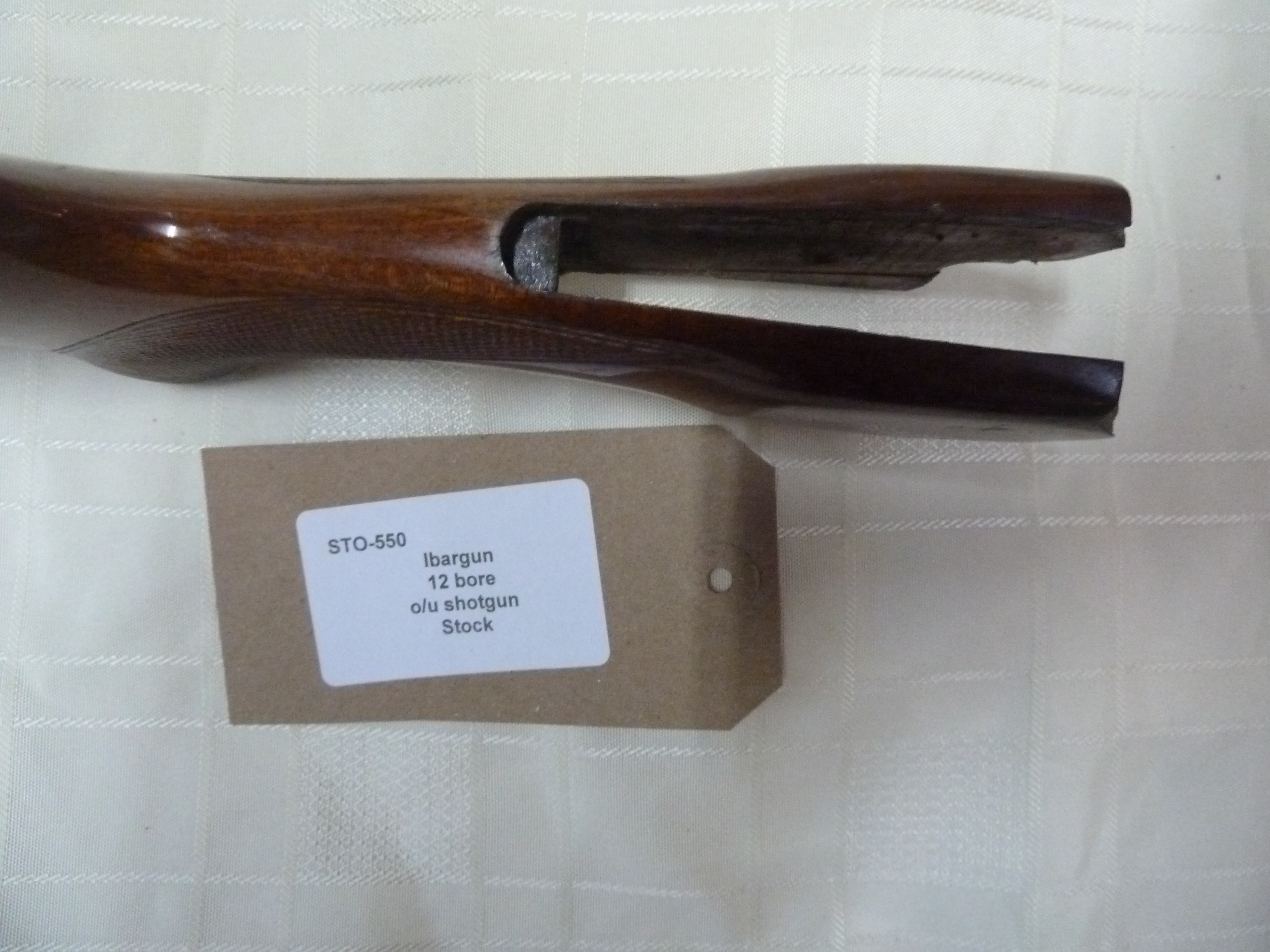 Ibargun 12 bore shotgun stock