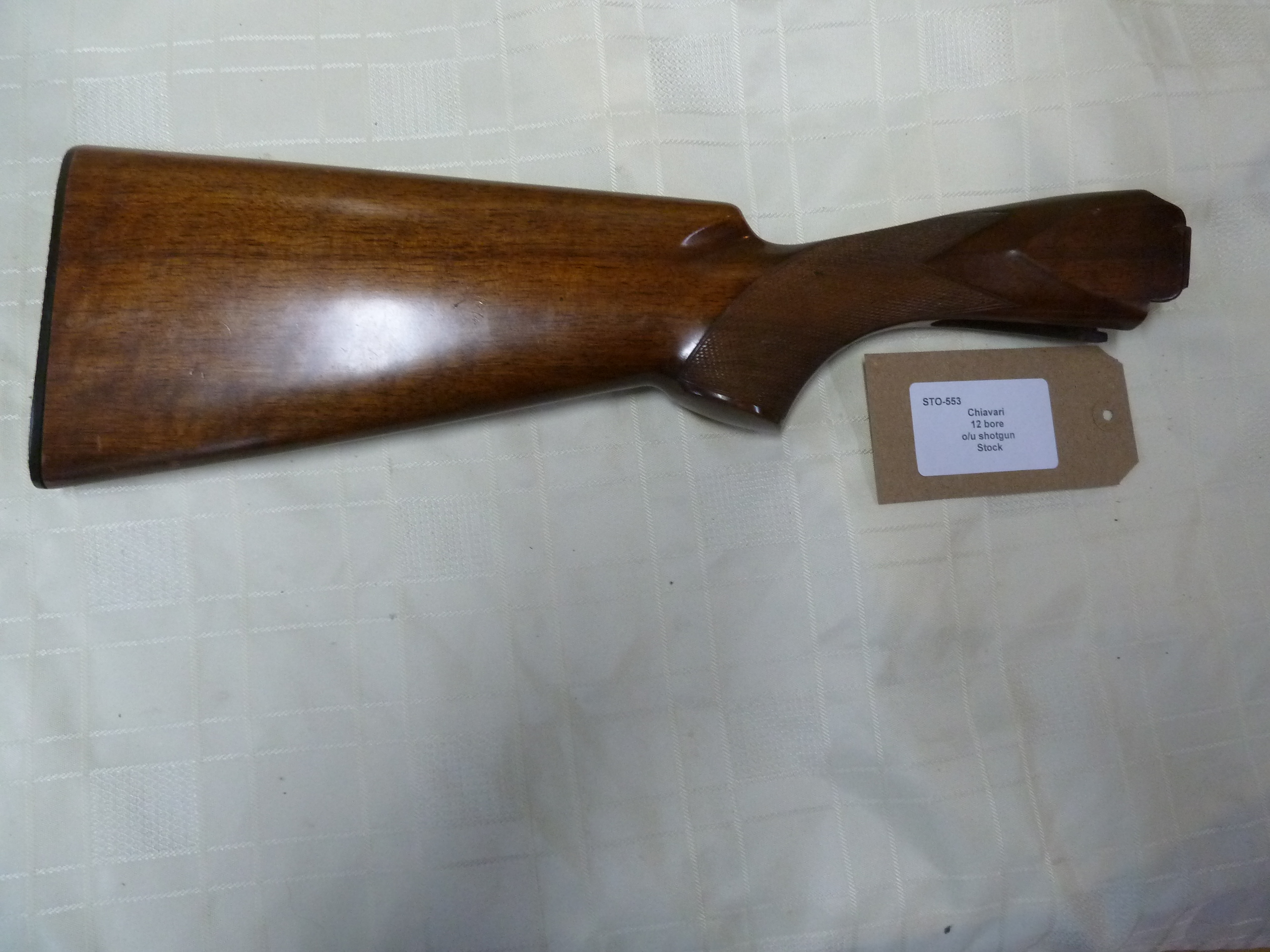Chiavari 12 bore shotgun stock