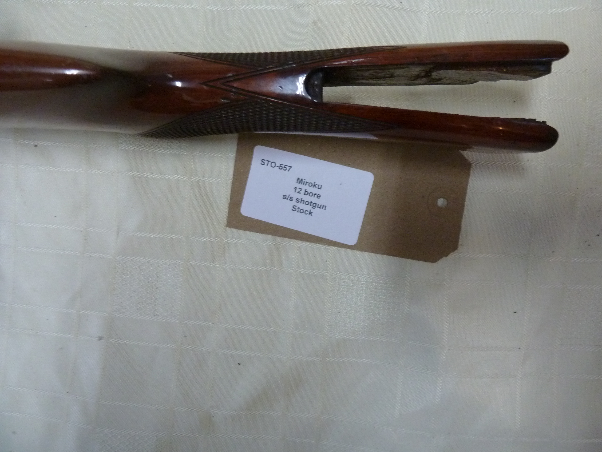 Miroku 12 bore shotgun stock
