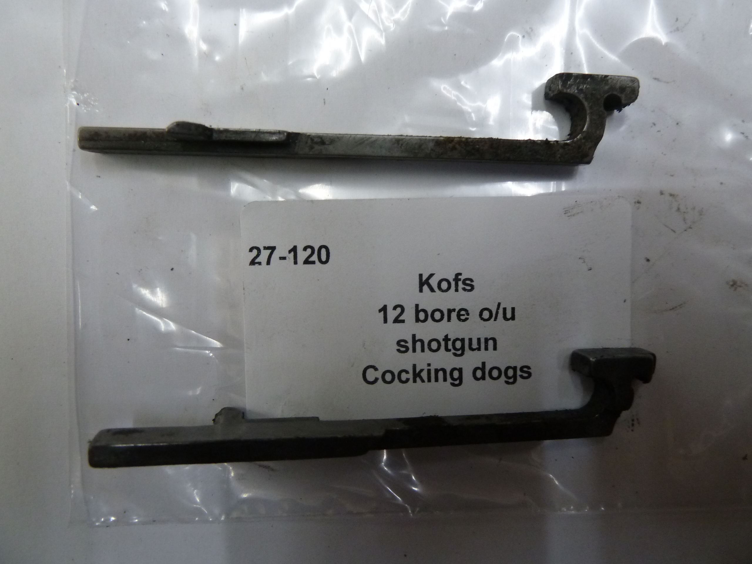 Kofs Sceptre SXE cocking dogs