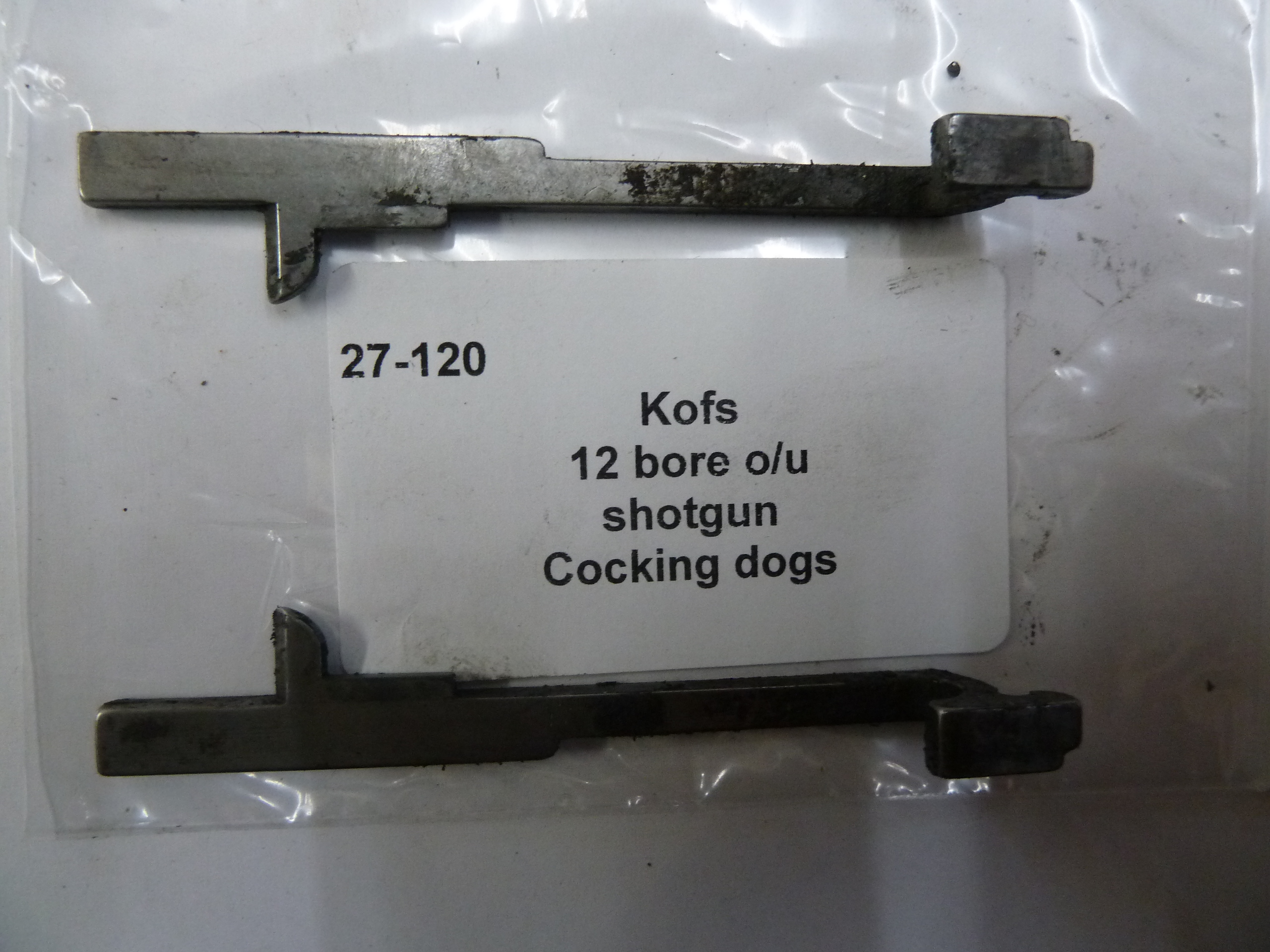 Kofs Sceptre SXE cocking dogs