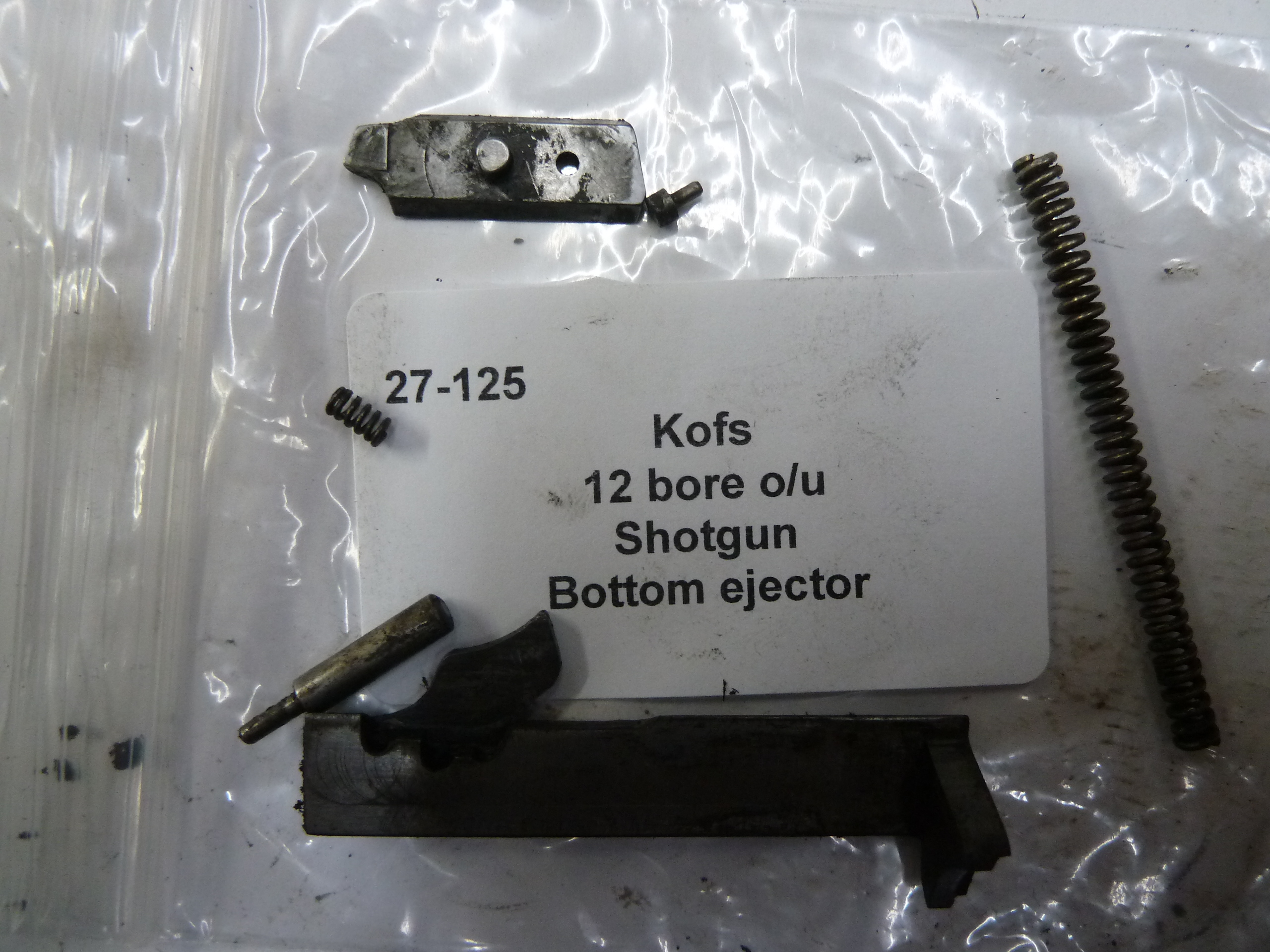 Kofs Sceptre SXE ejector bottom barrel