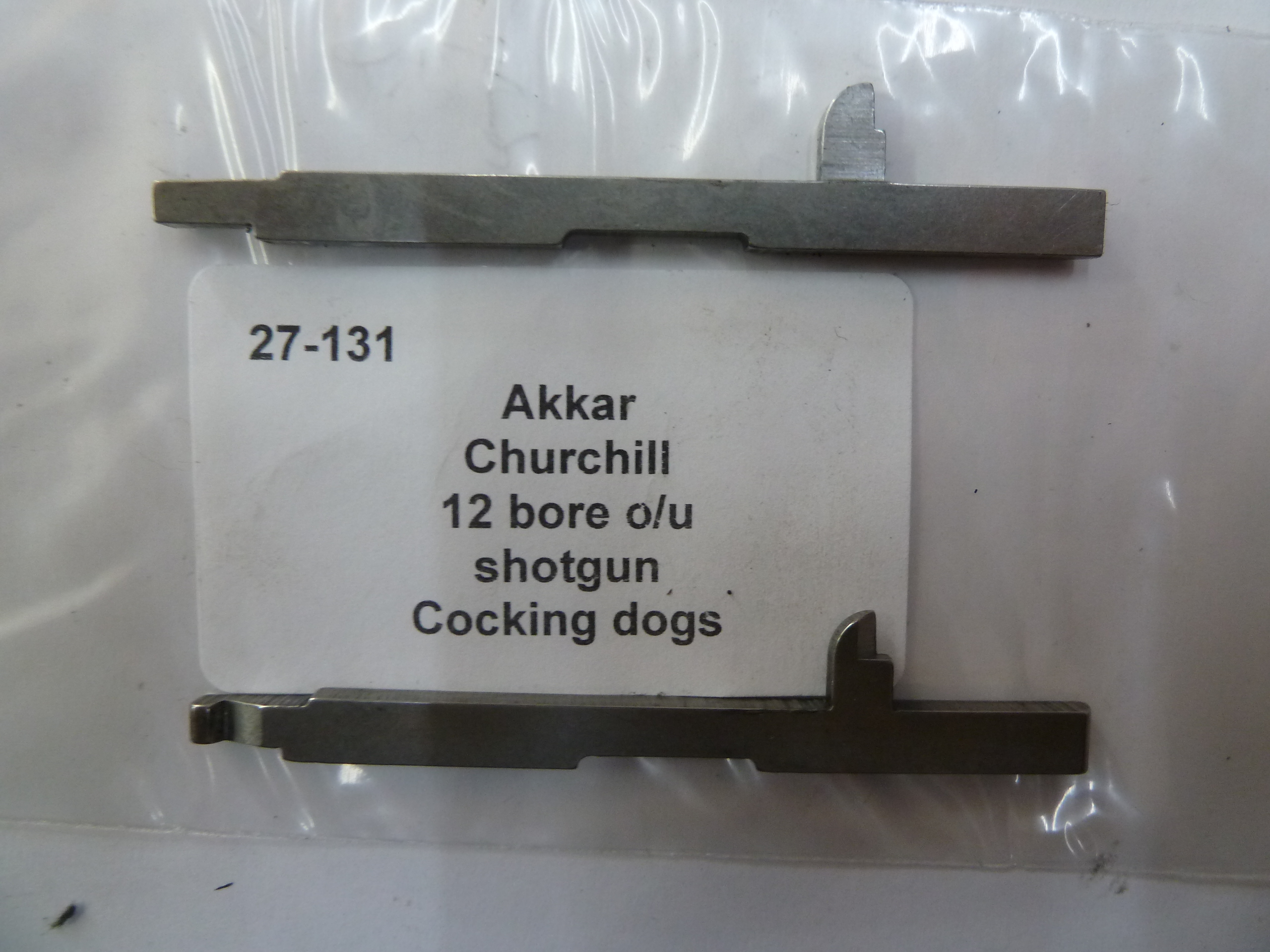 Akkar Churchill cocking dogs