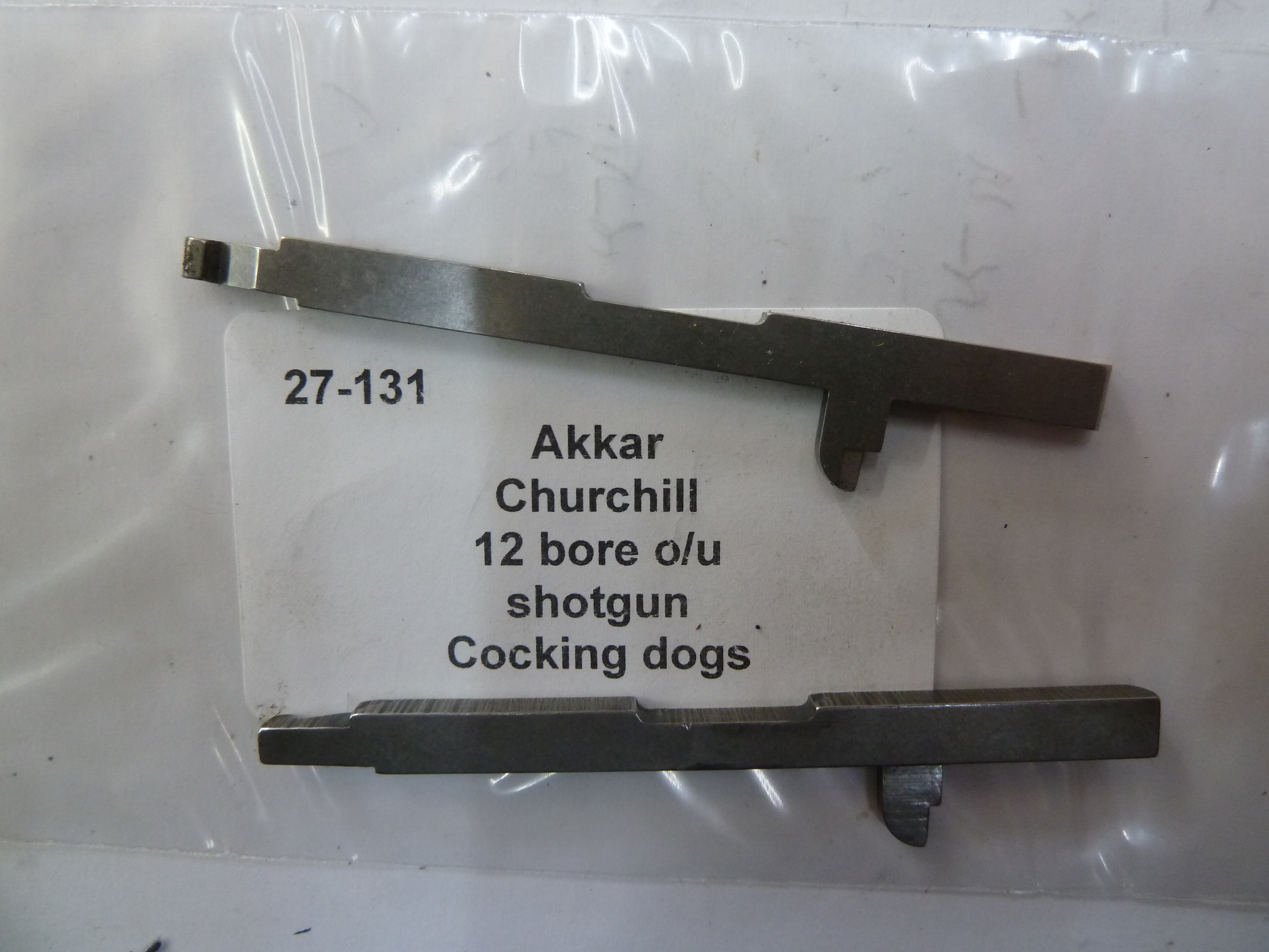 Akkar Churchill cocking dogs