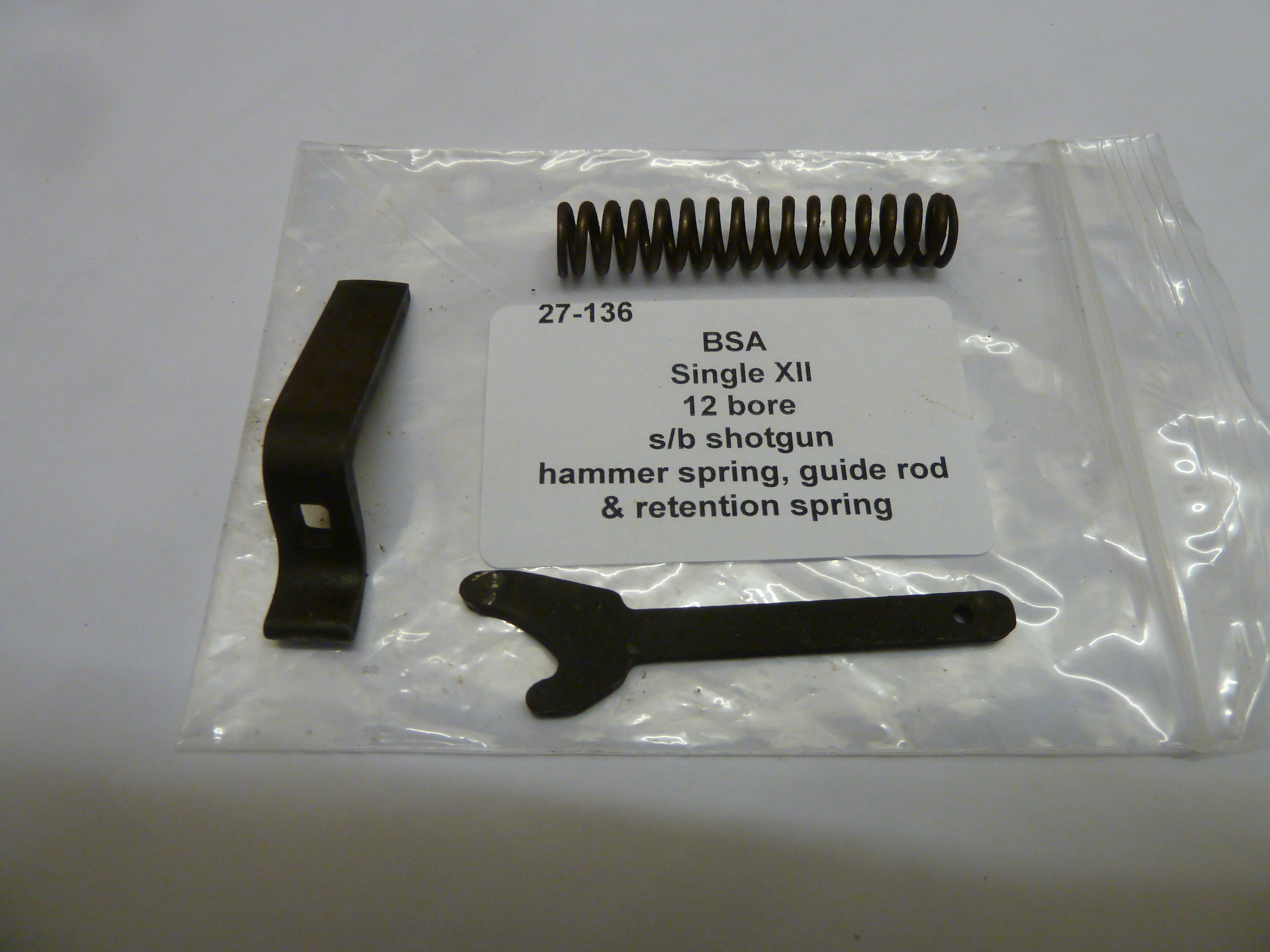 BSA Single XII hammer spring