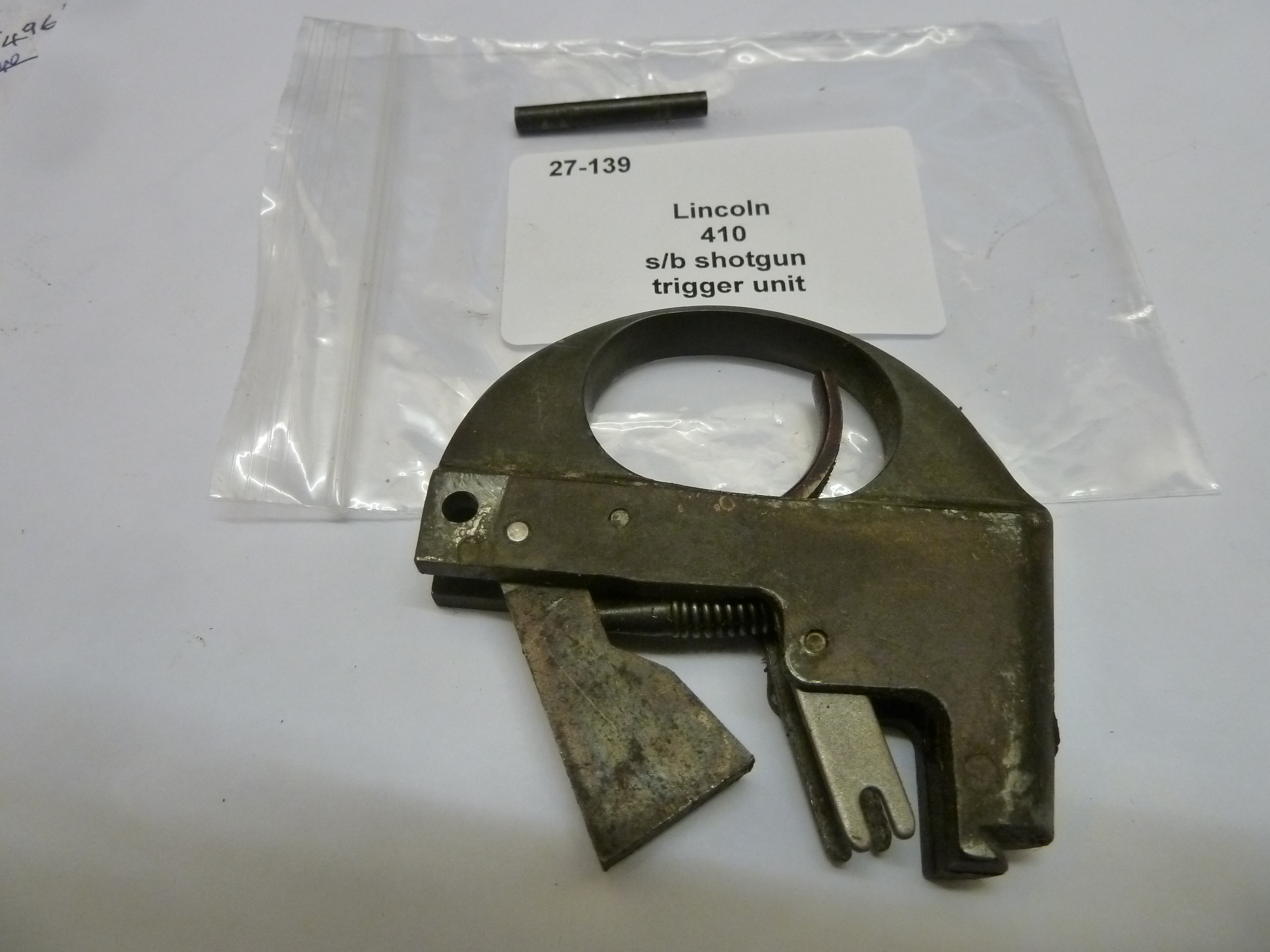 Lincoln 410 shotgun trigger unit
