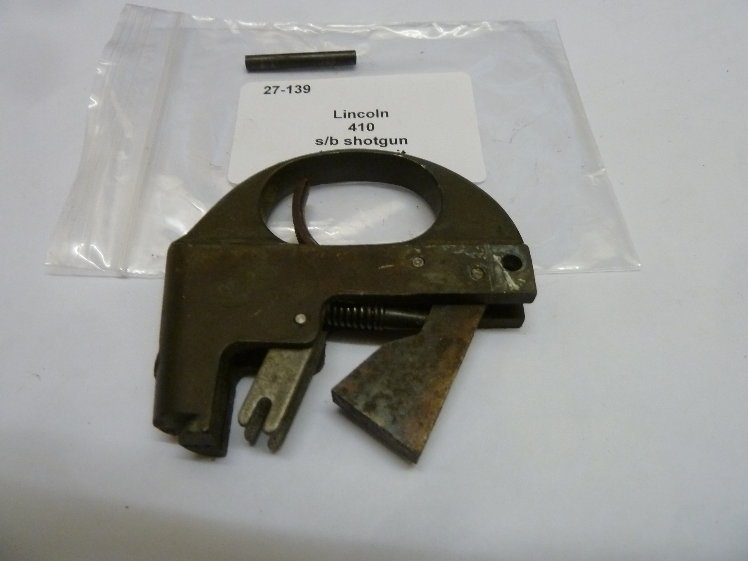 Lincoln 410 shotgun trigger unit