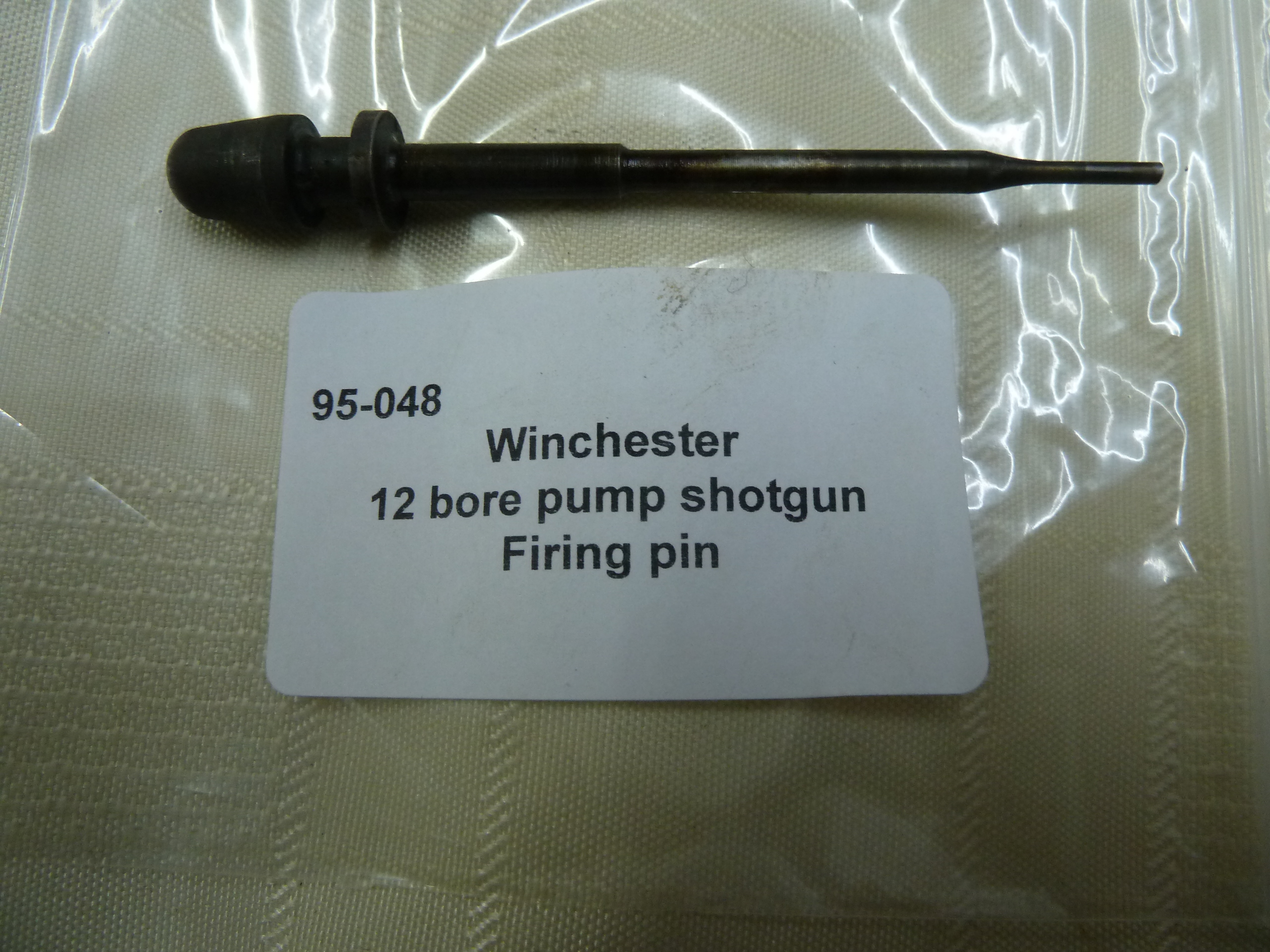 Winchester pump action shotgun firing pin