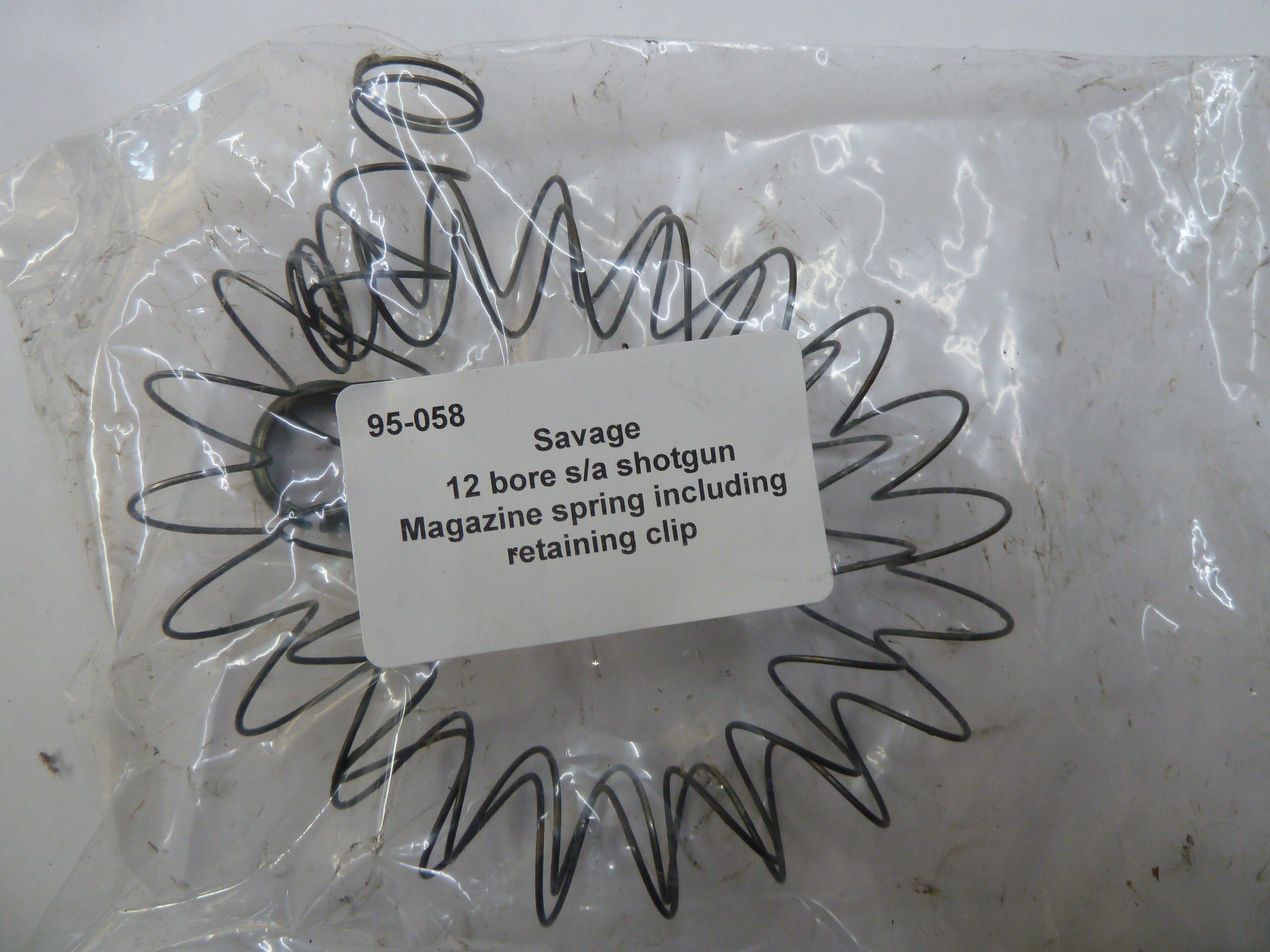 Savage semi auto shotgun magazine spring