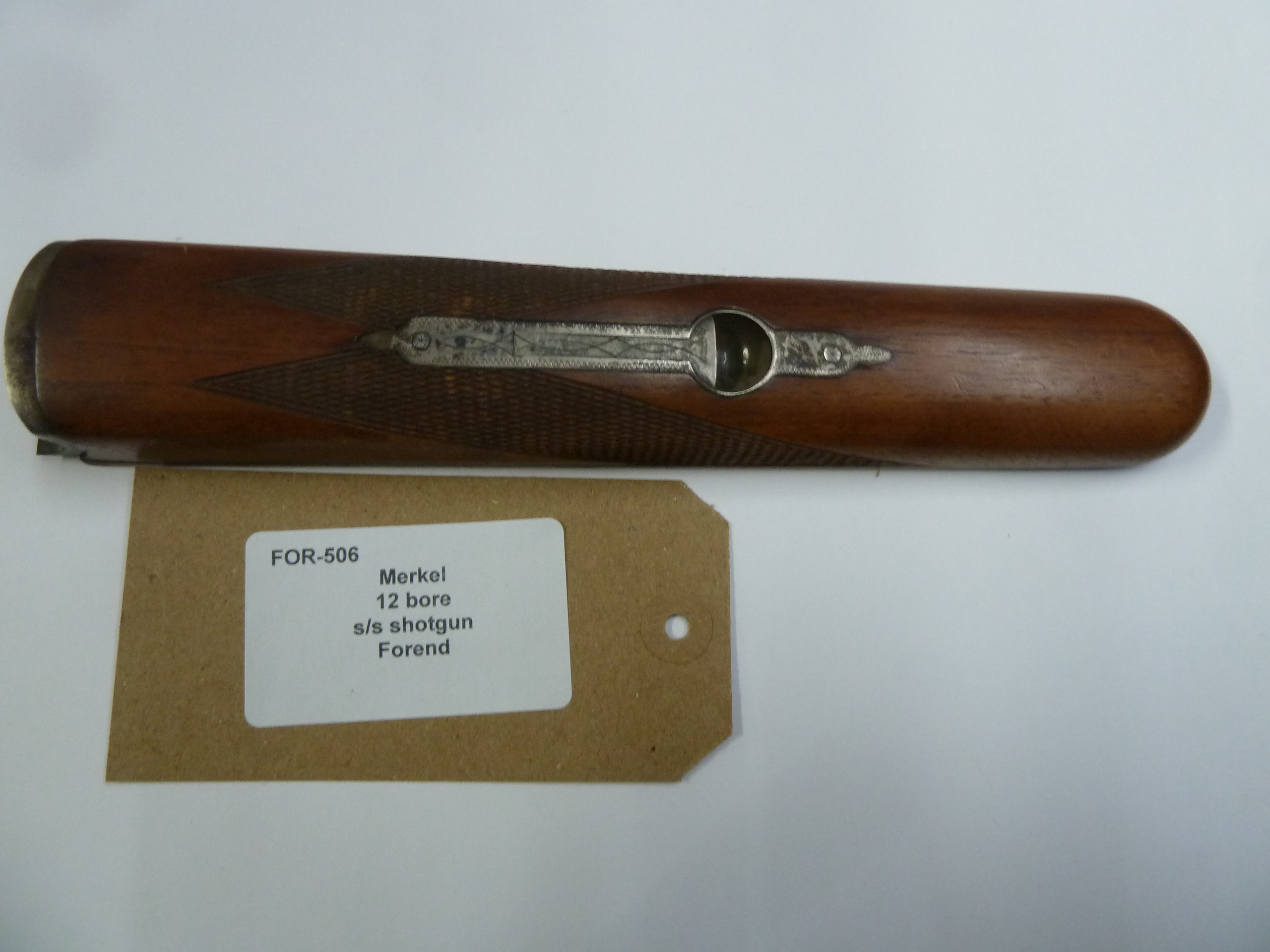 Merkel 12 gauge shotgun forend