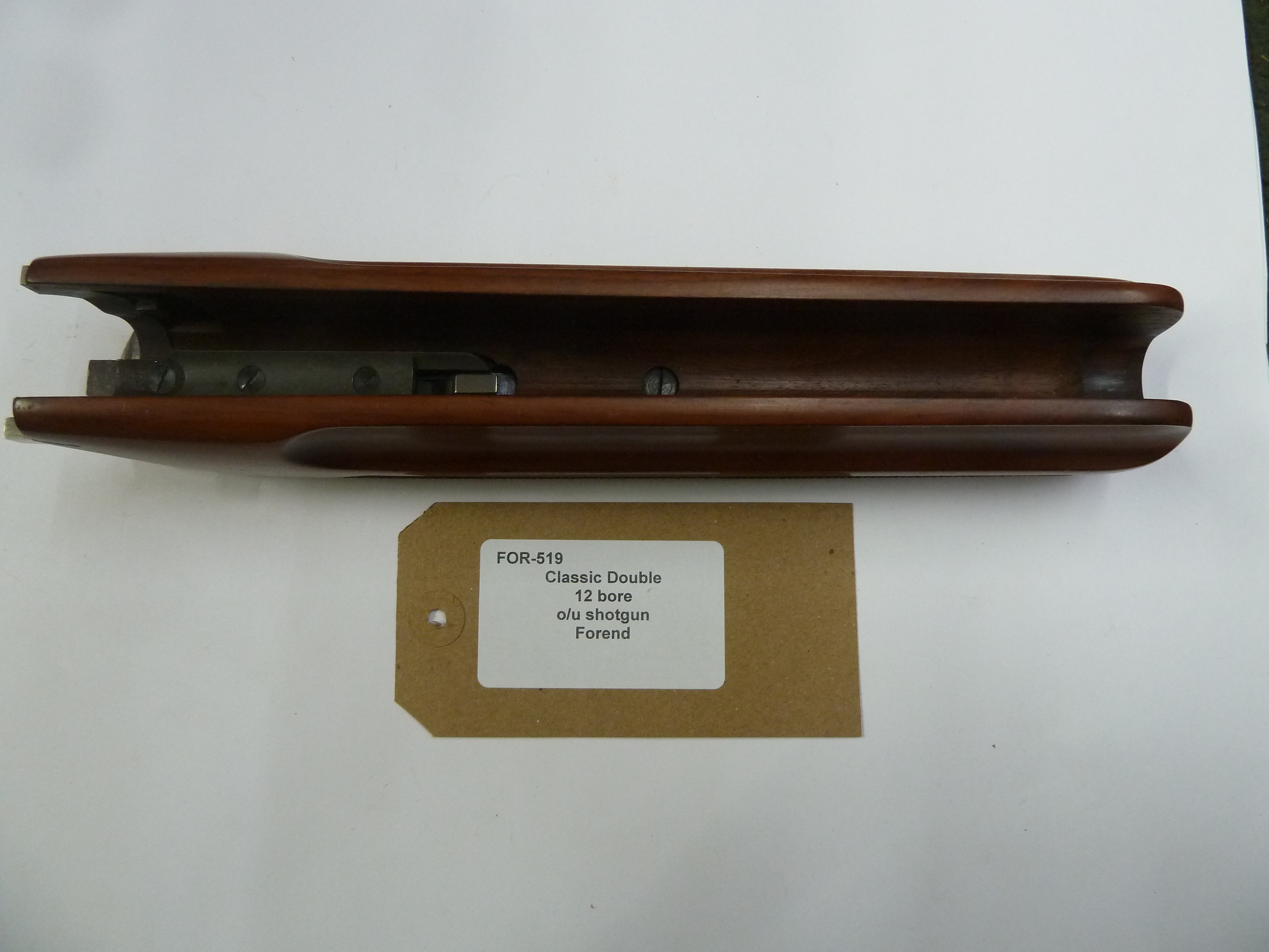 Classic Double over and under shotgun forend