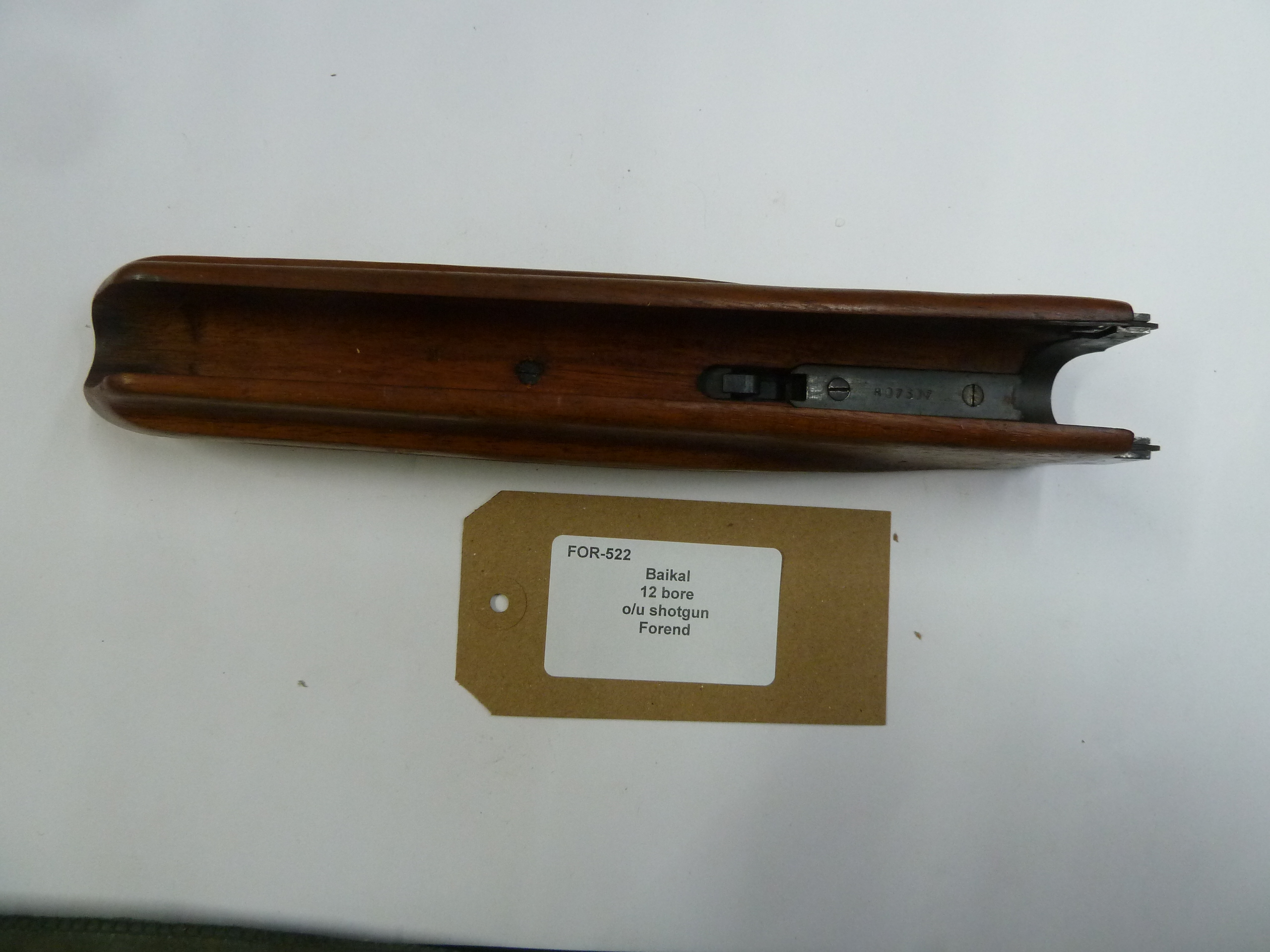 Baikal 12 bore over and under shotgun forend