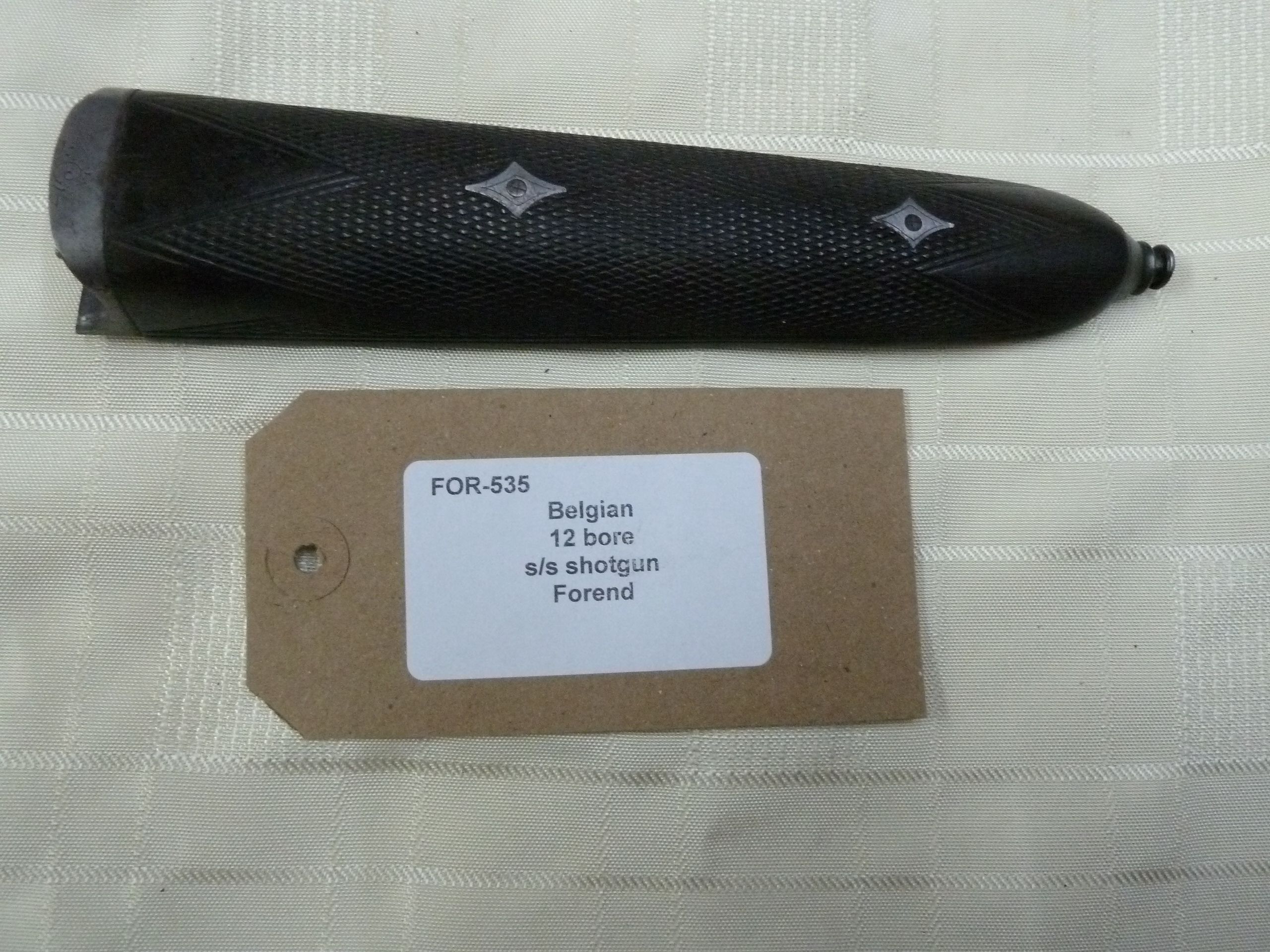 Belgian 12 bore shotgun forend