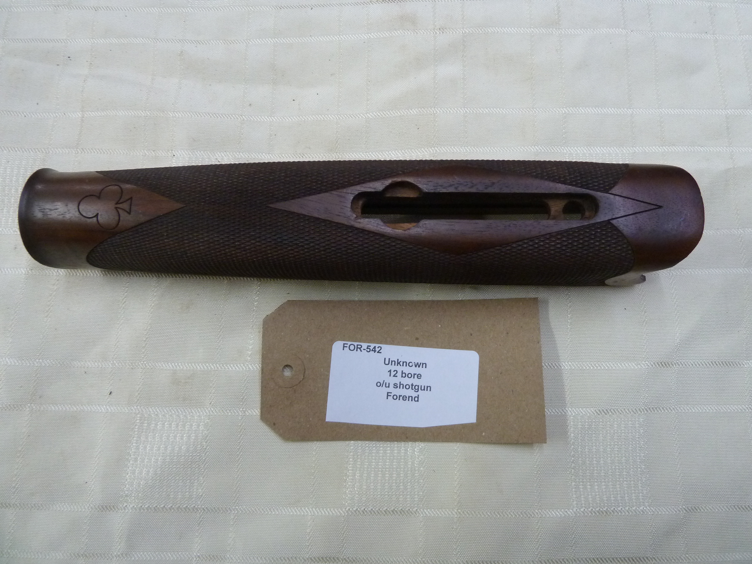 Unknown 12 gauge over and under forend